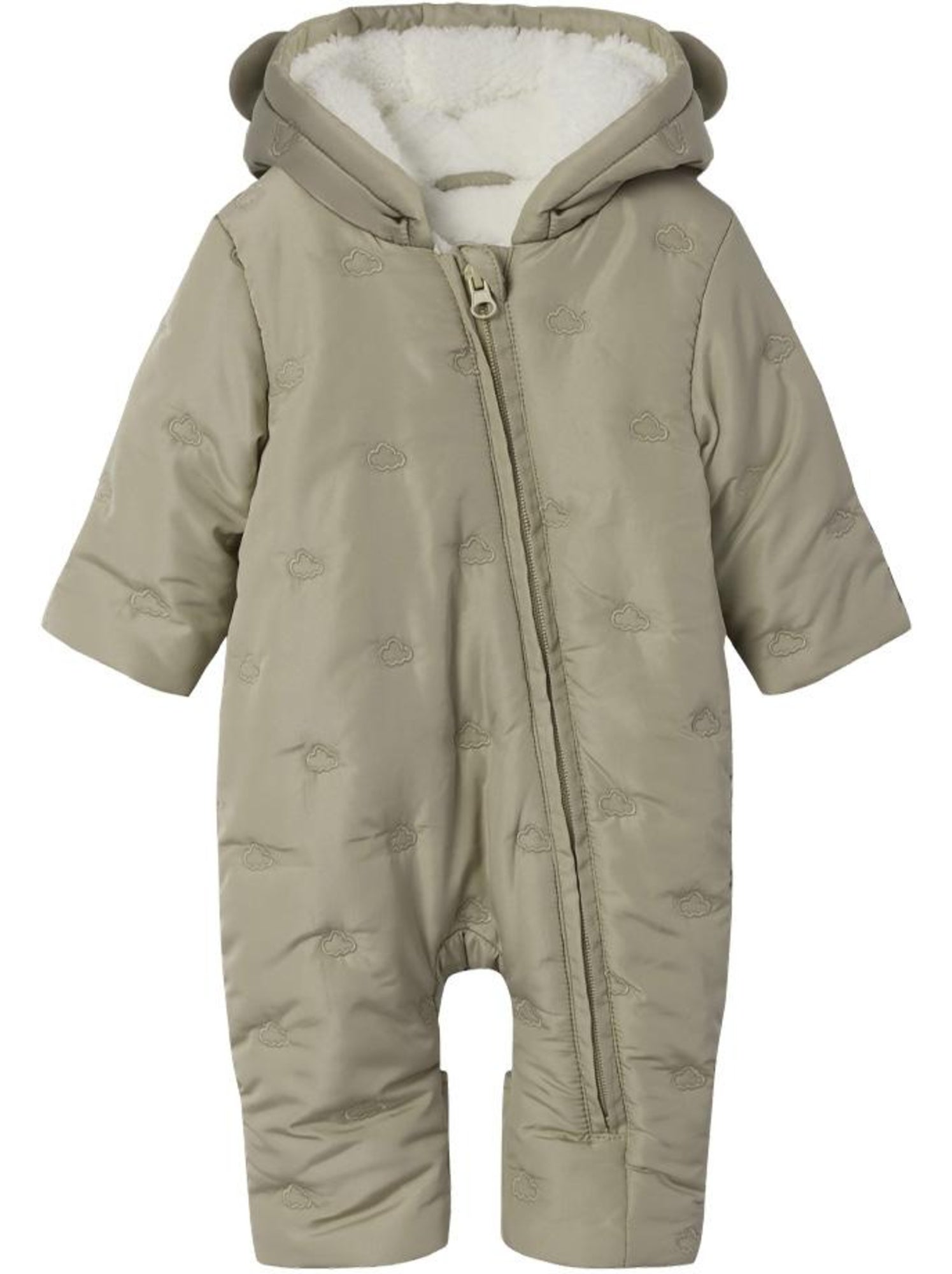 Combinaison Sherpa Mixte Name it - Beige