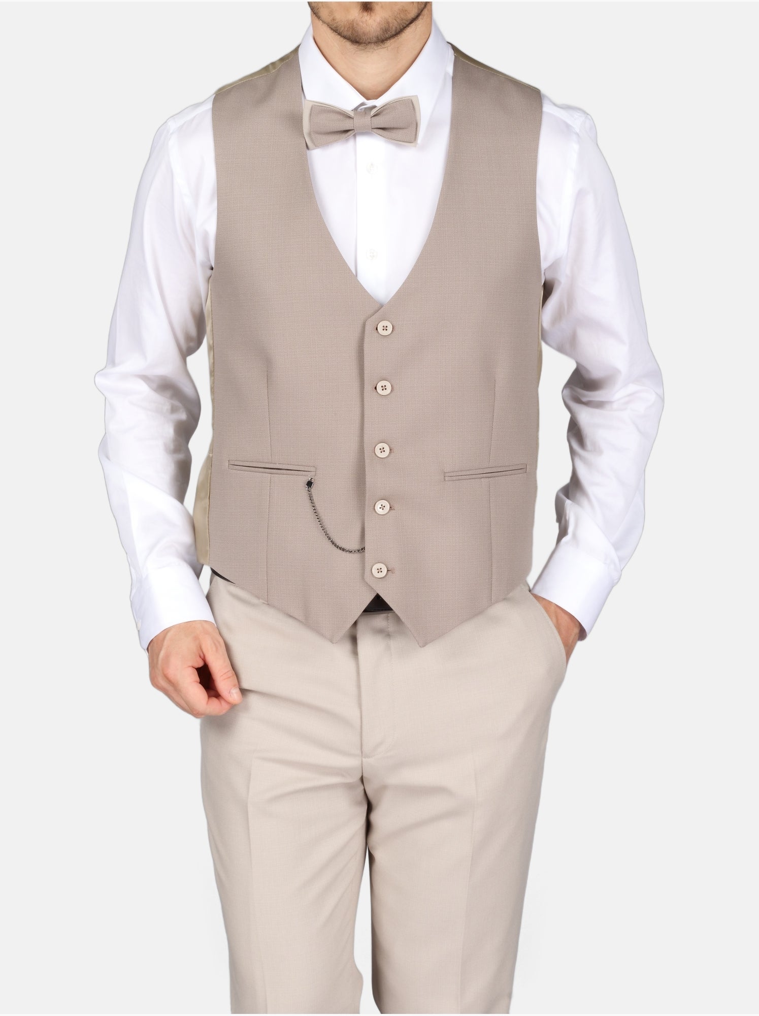 Costume 3 pièces - bill tornade - Beige