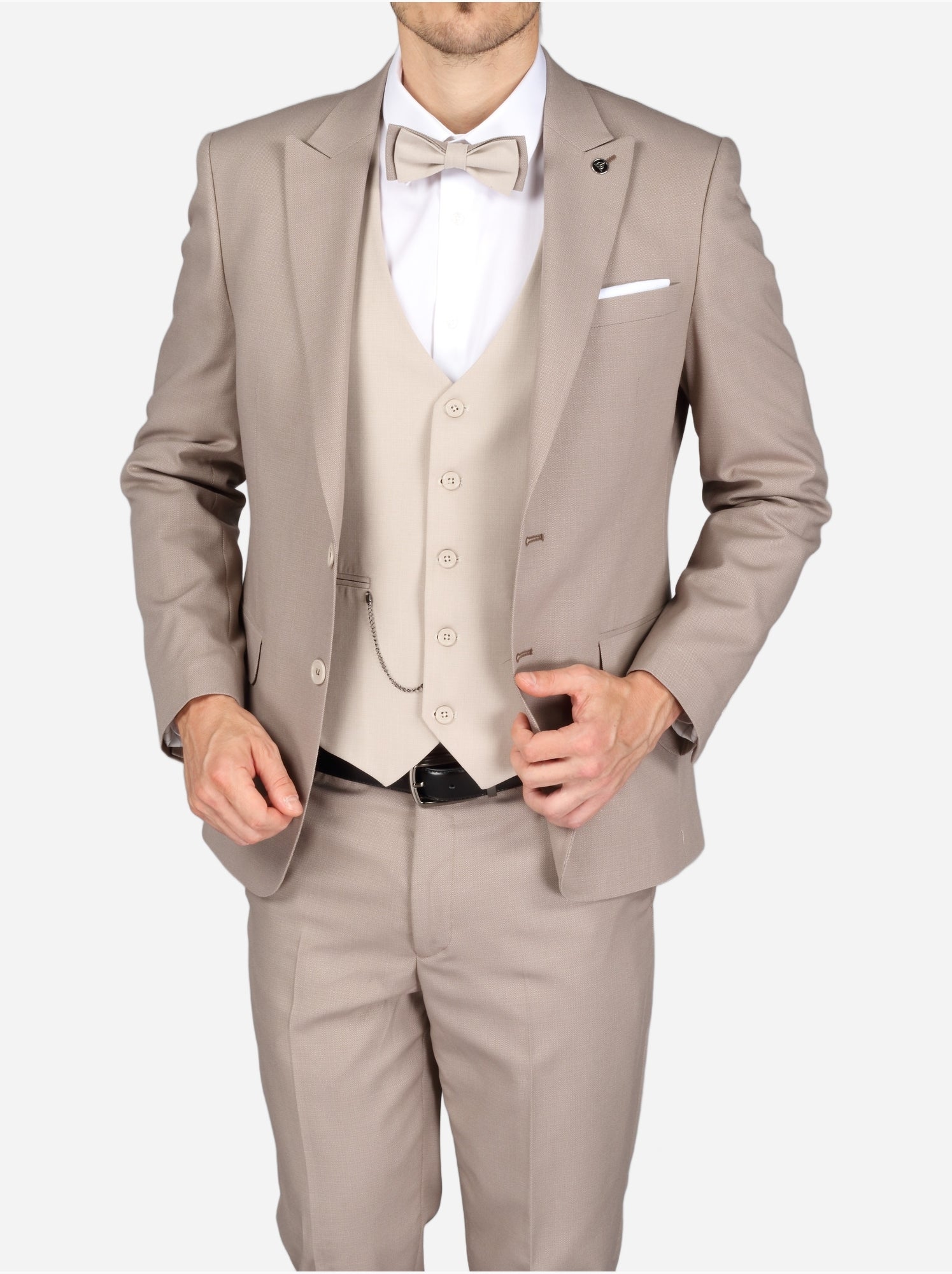 Costume 3 pièces - bill tornade - Crème