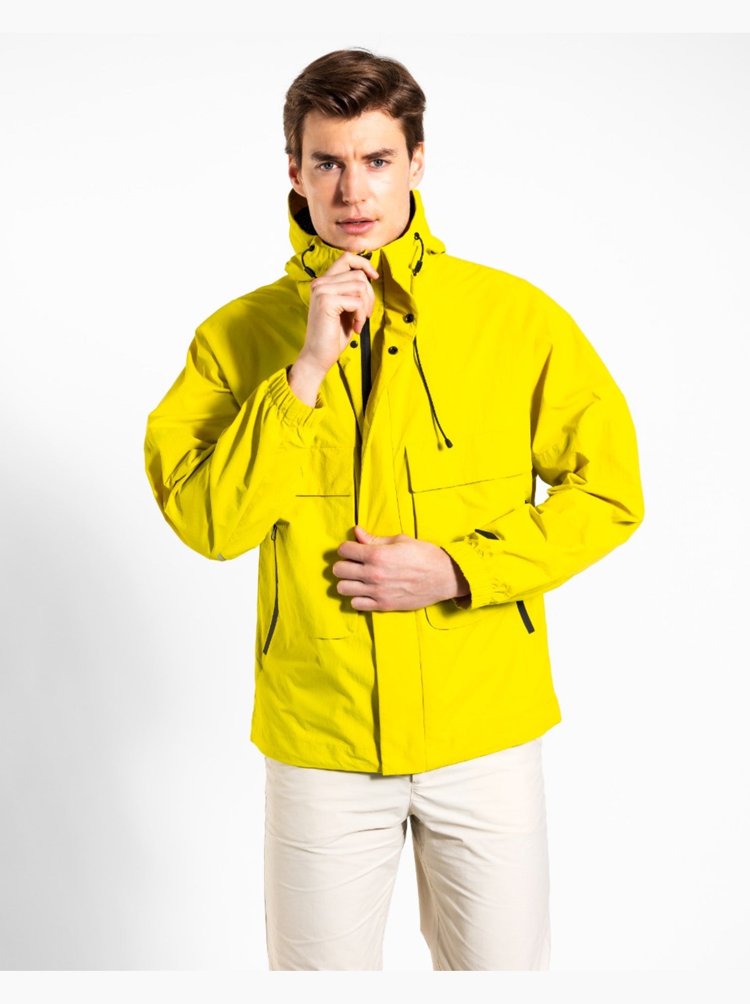 Coupe-vent exodus   imperméable - new man - Jaune
