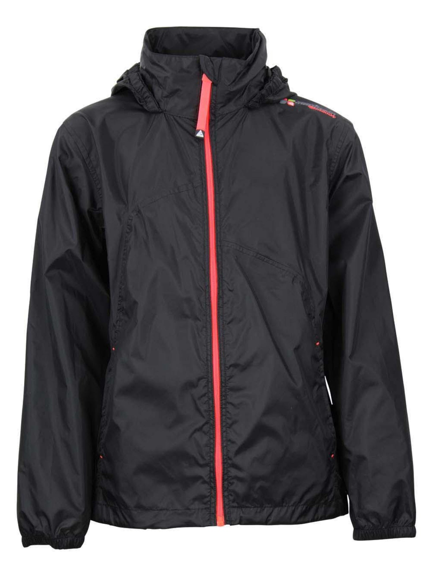 Coupe-vent fille GARA - PEAK MOUNTAIN - Noir Noir