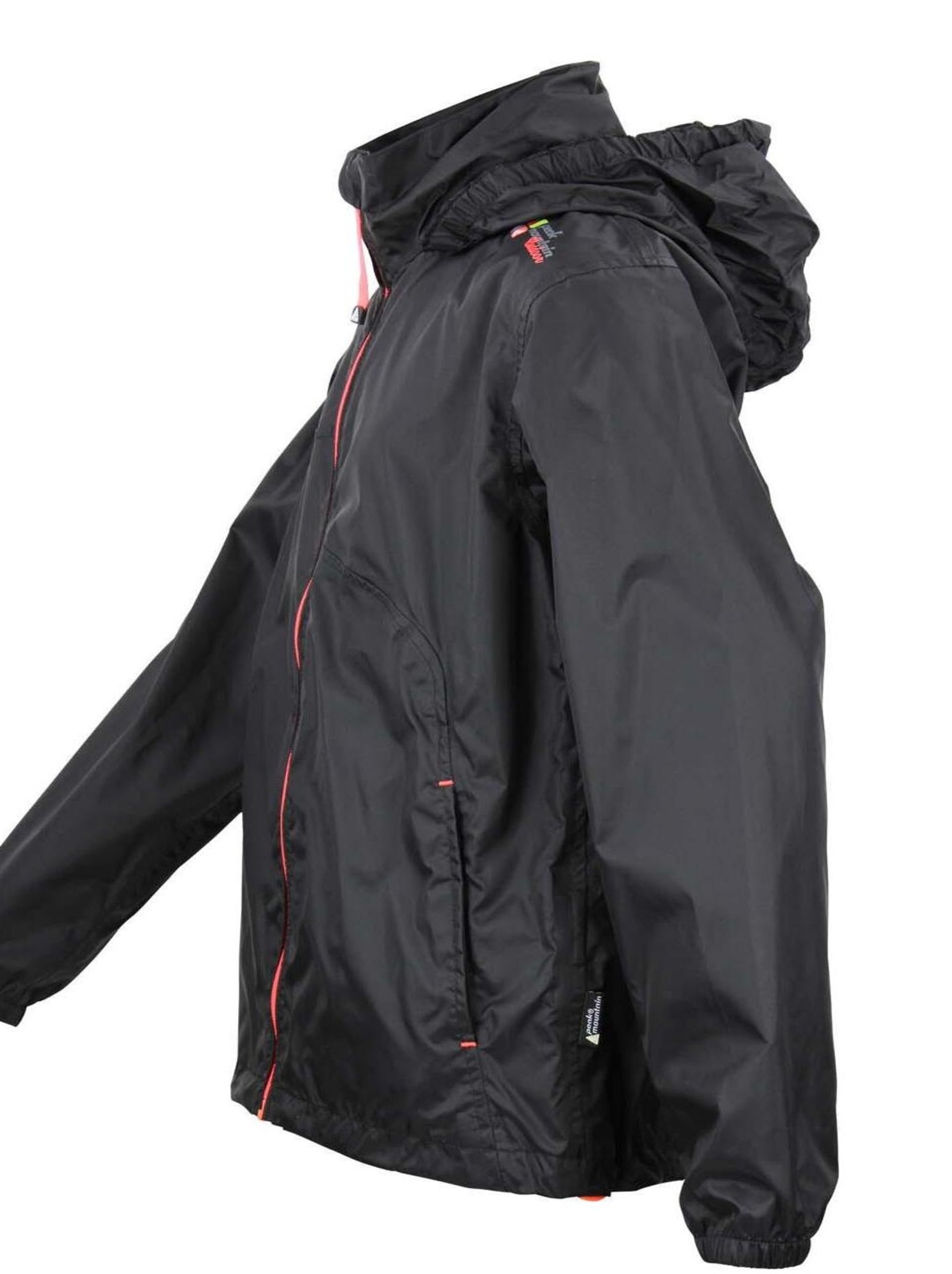 Coupe-vent fille GARA - PEAK MOUNTAIN - Noir Noir