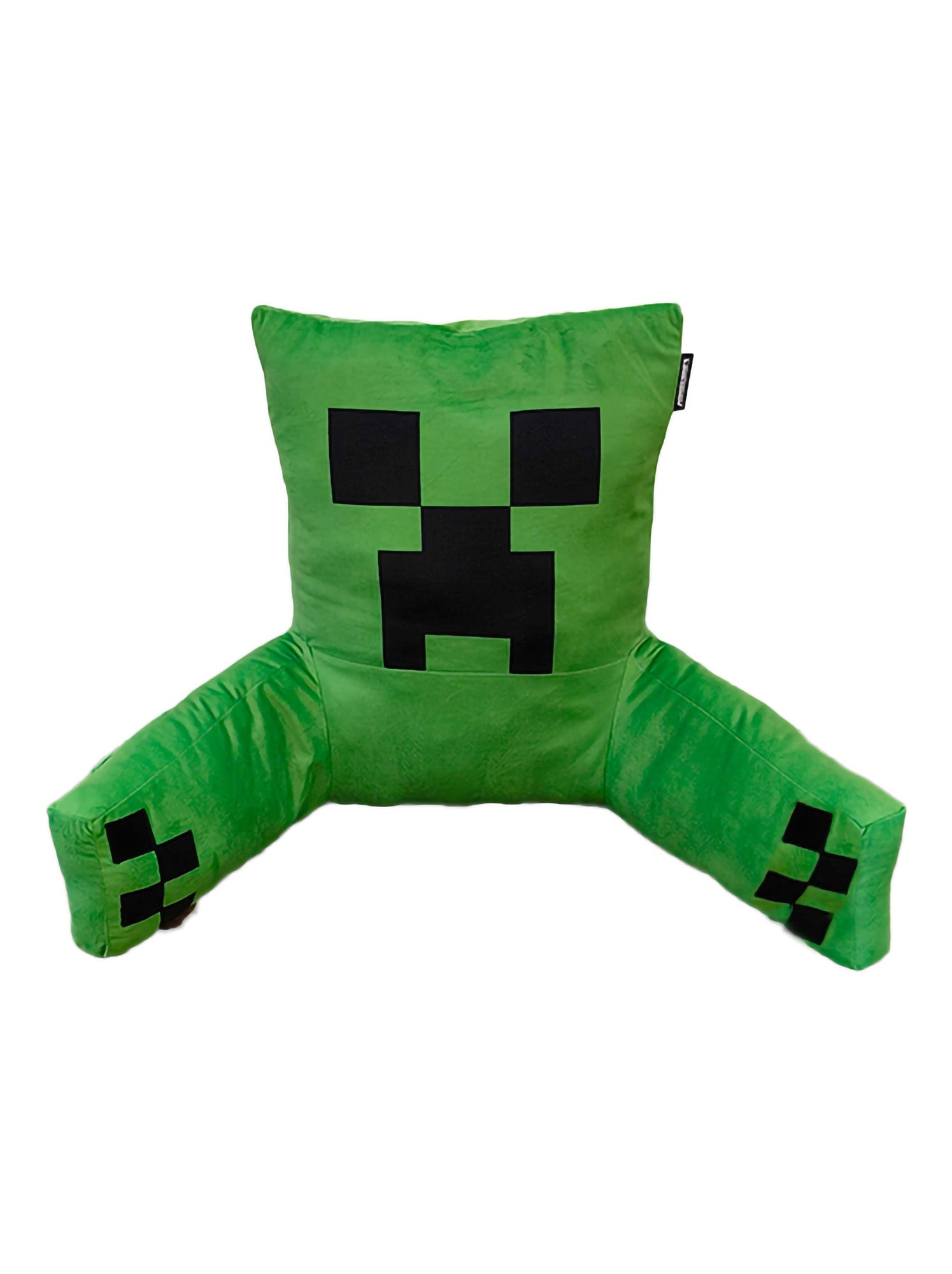 Coussin de lecture Alex avec dossier haut et accoudoirs 'Roba' - Minecraft - Vert