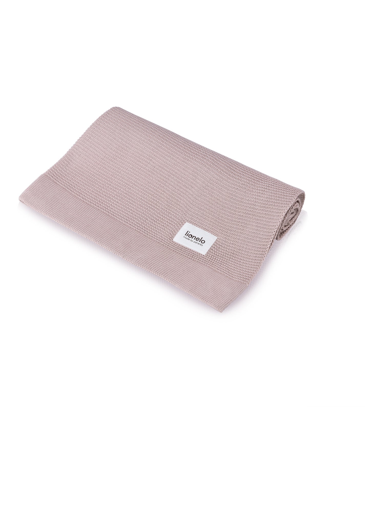 Couverture bébé 100% coton LIONELO - Hypoallergénique - Antibactérien - 100 × 75 cm - Rose