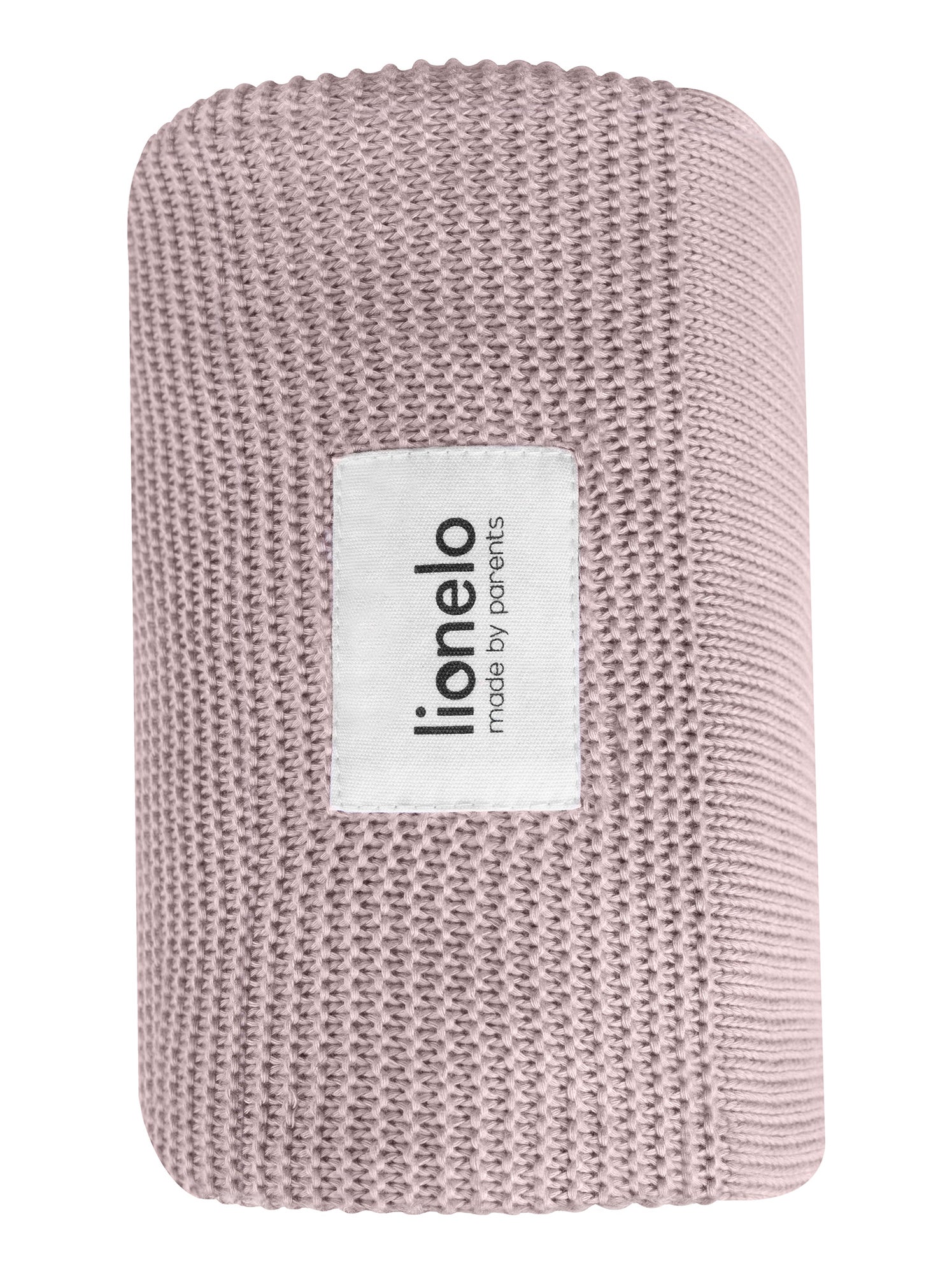 Couverture bébé 100% coton LIONELO - Hypoallergénique - Antibactérien - 100 × 75 cm - Rose