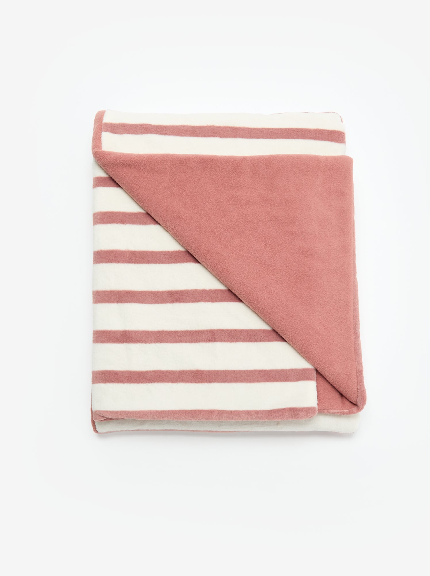 Couverture de naissance - Rose