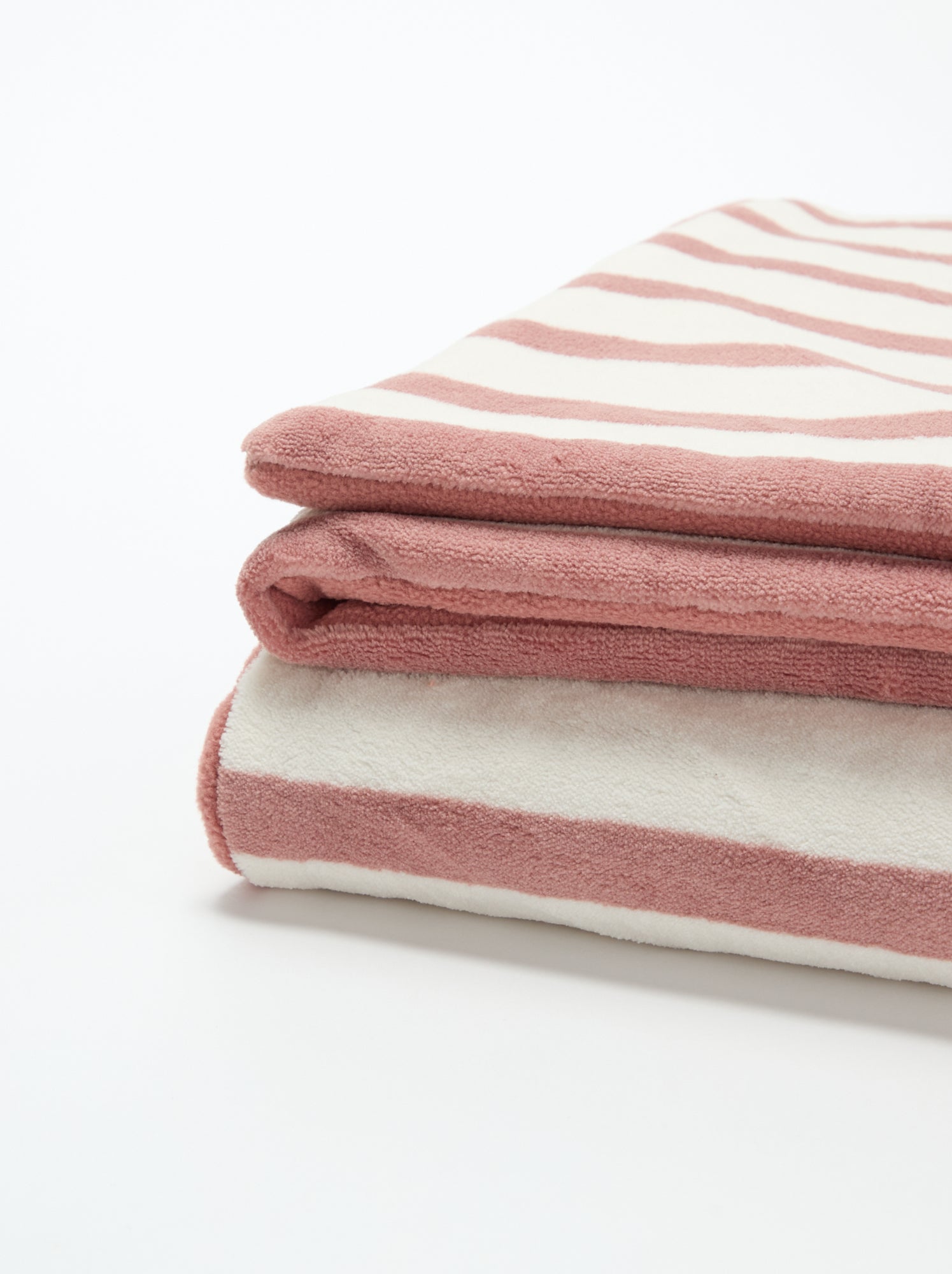 Couverture de naissance - Rose