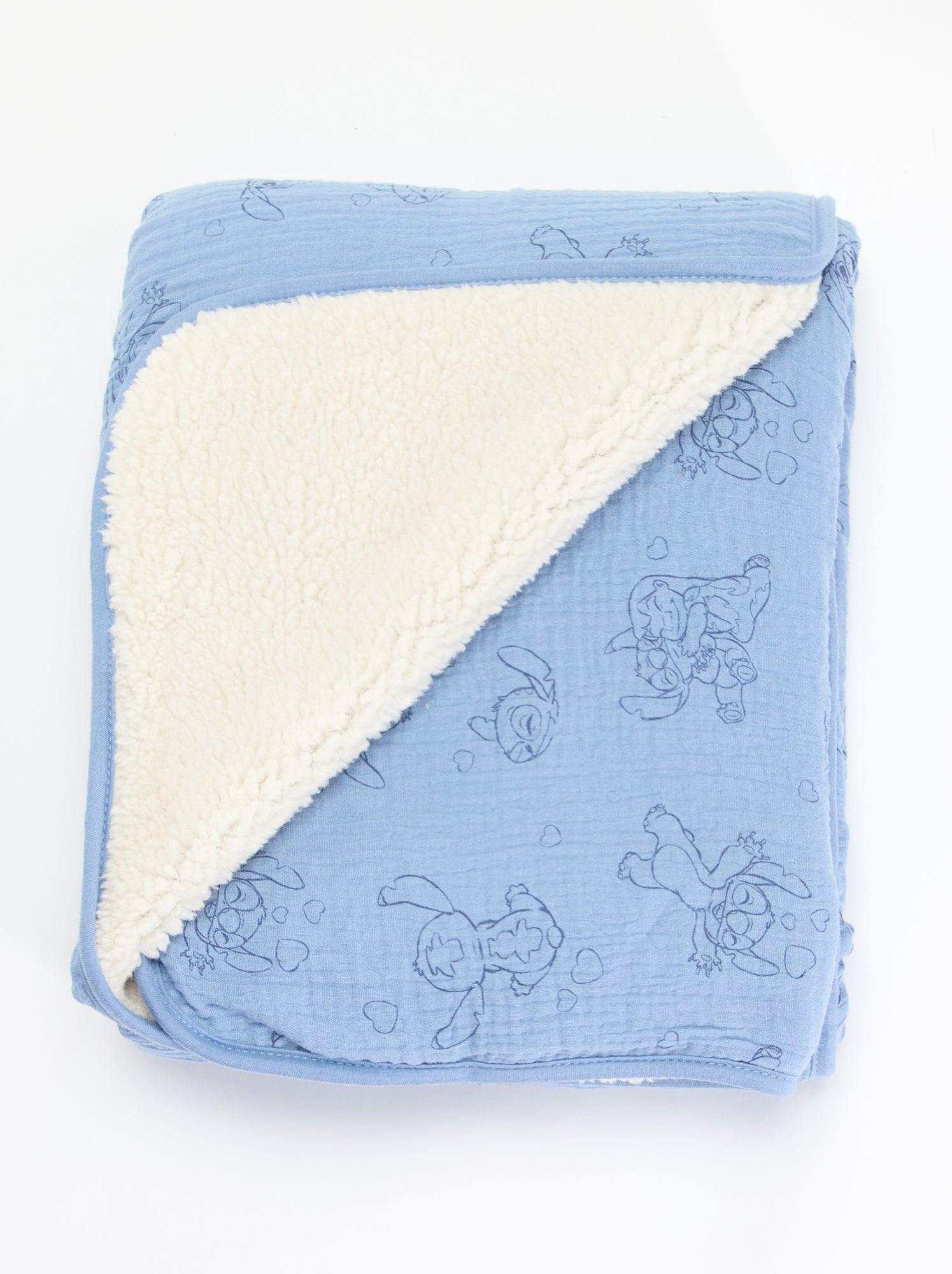 Couverture 'Disney' 'Stitch' - Bleu