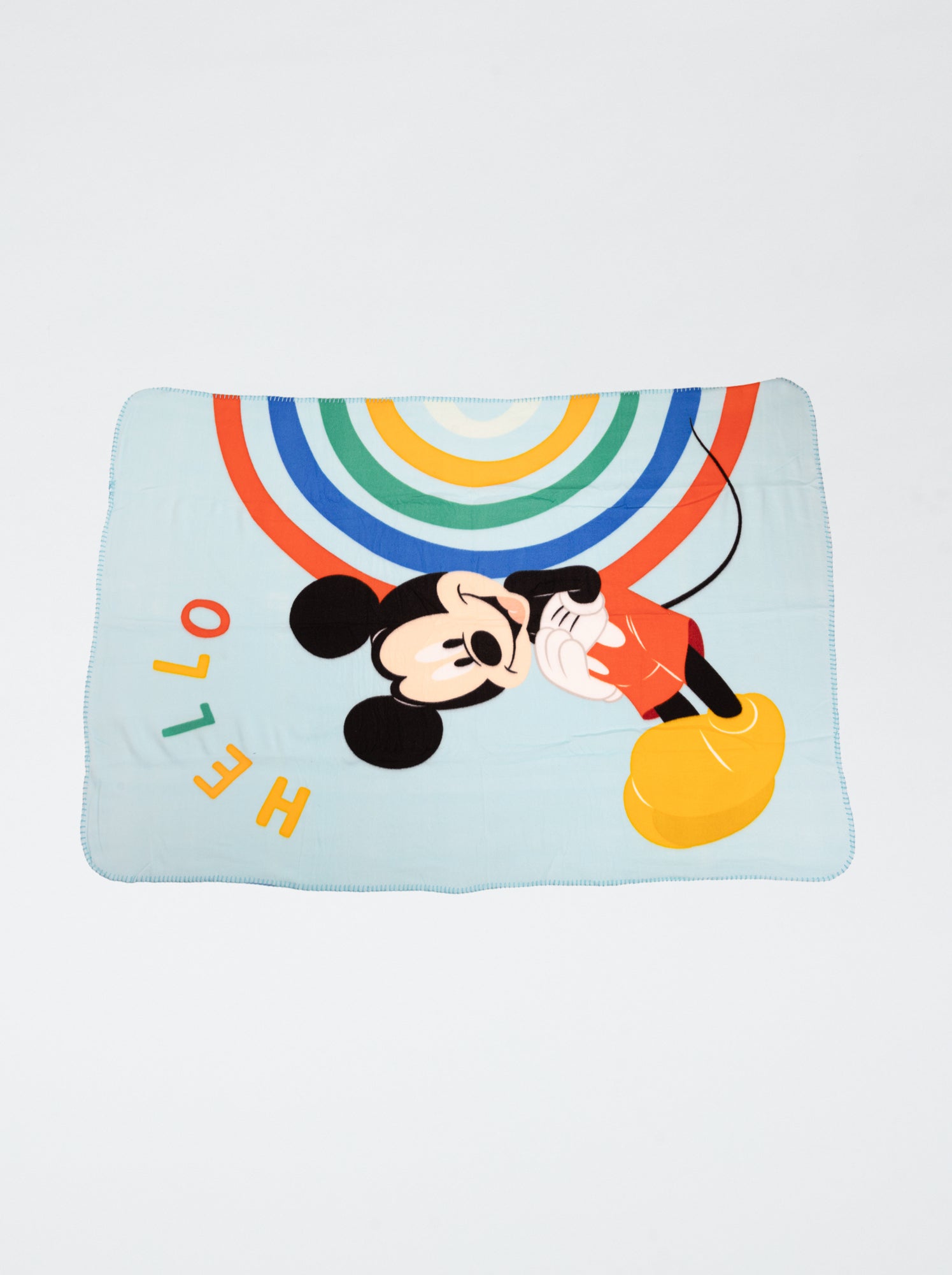 Couverture en polaire 'Mickey' - Vert