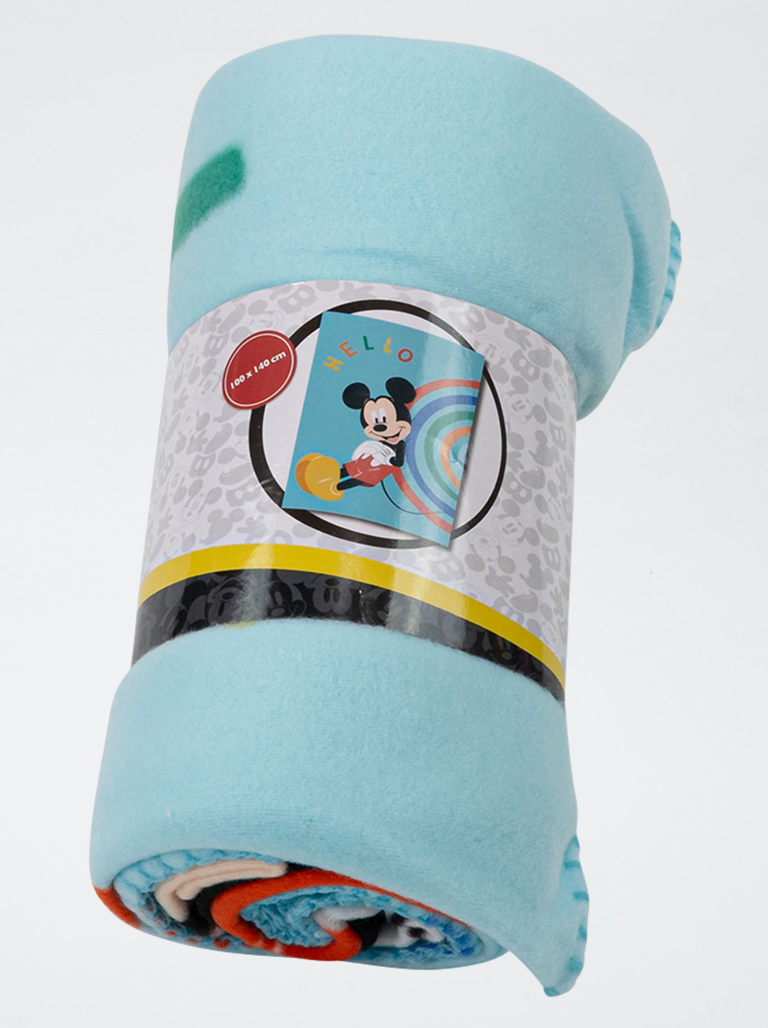 Couverture en polaire 'Mickey' - Vert
