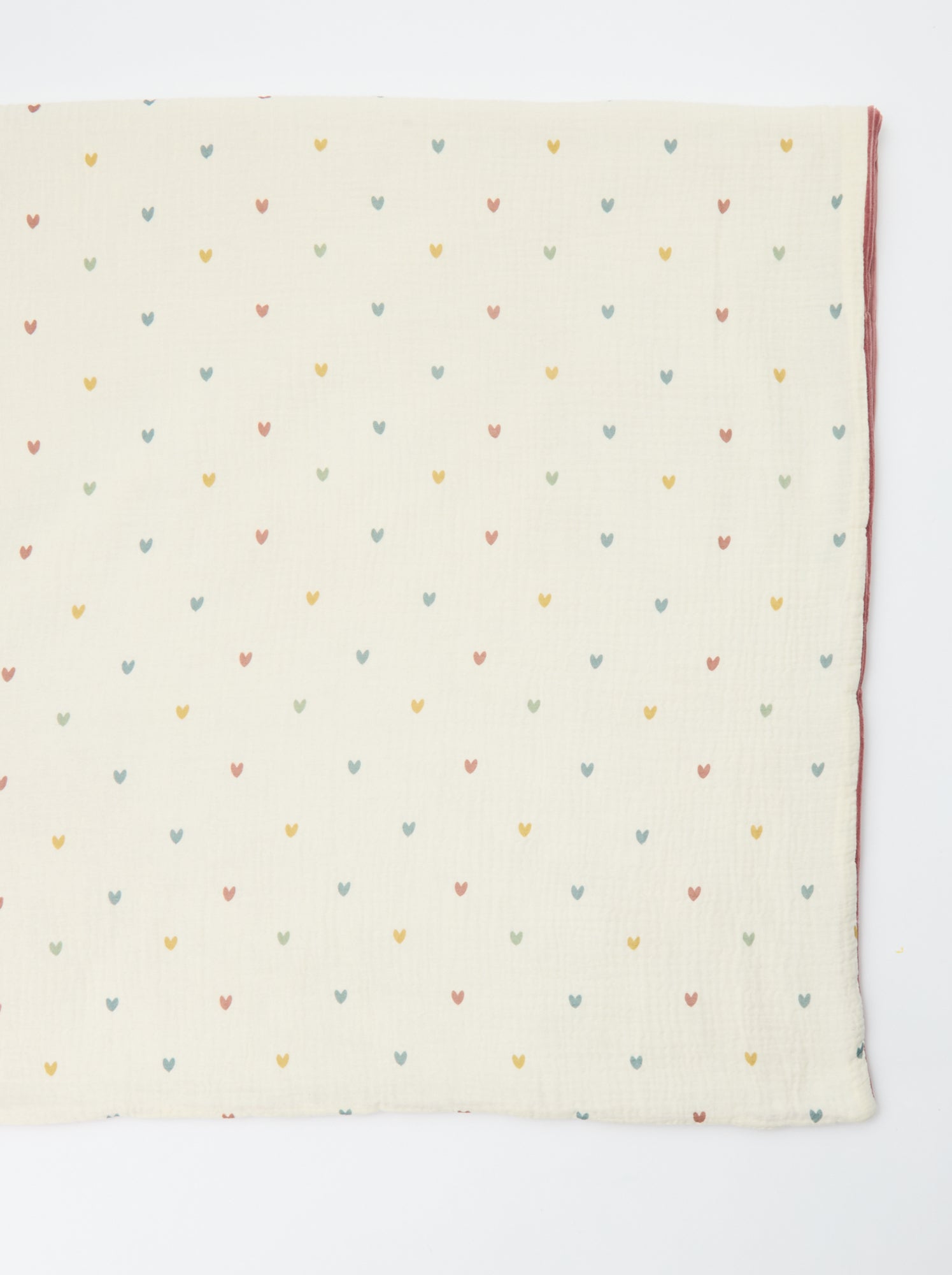 Couverture réversible 110 x 150 cm - Beige