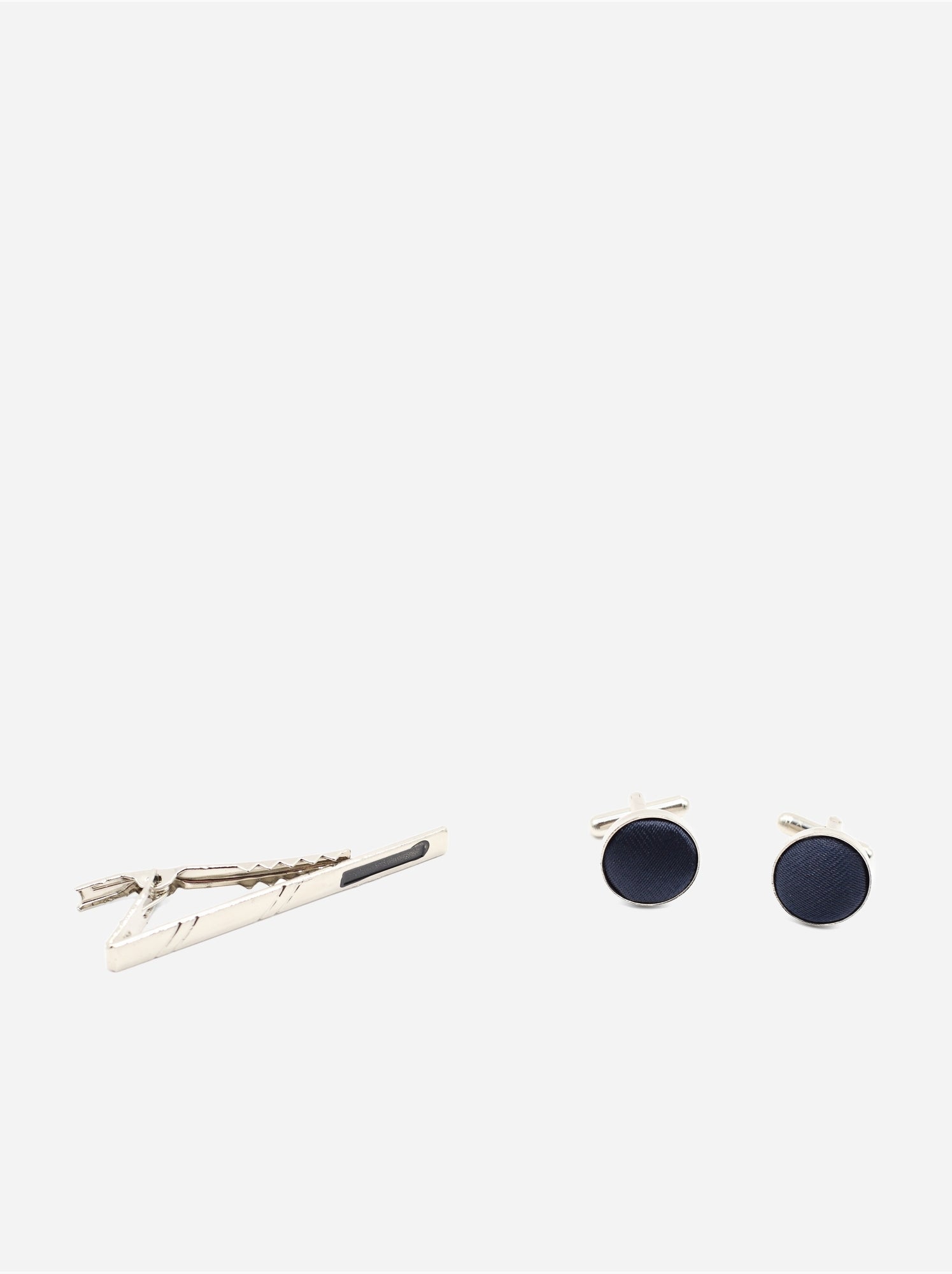Cravate en coffret - Yves Enzo - Bleu foncé