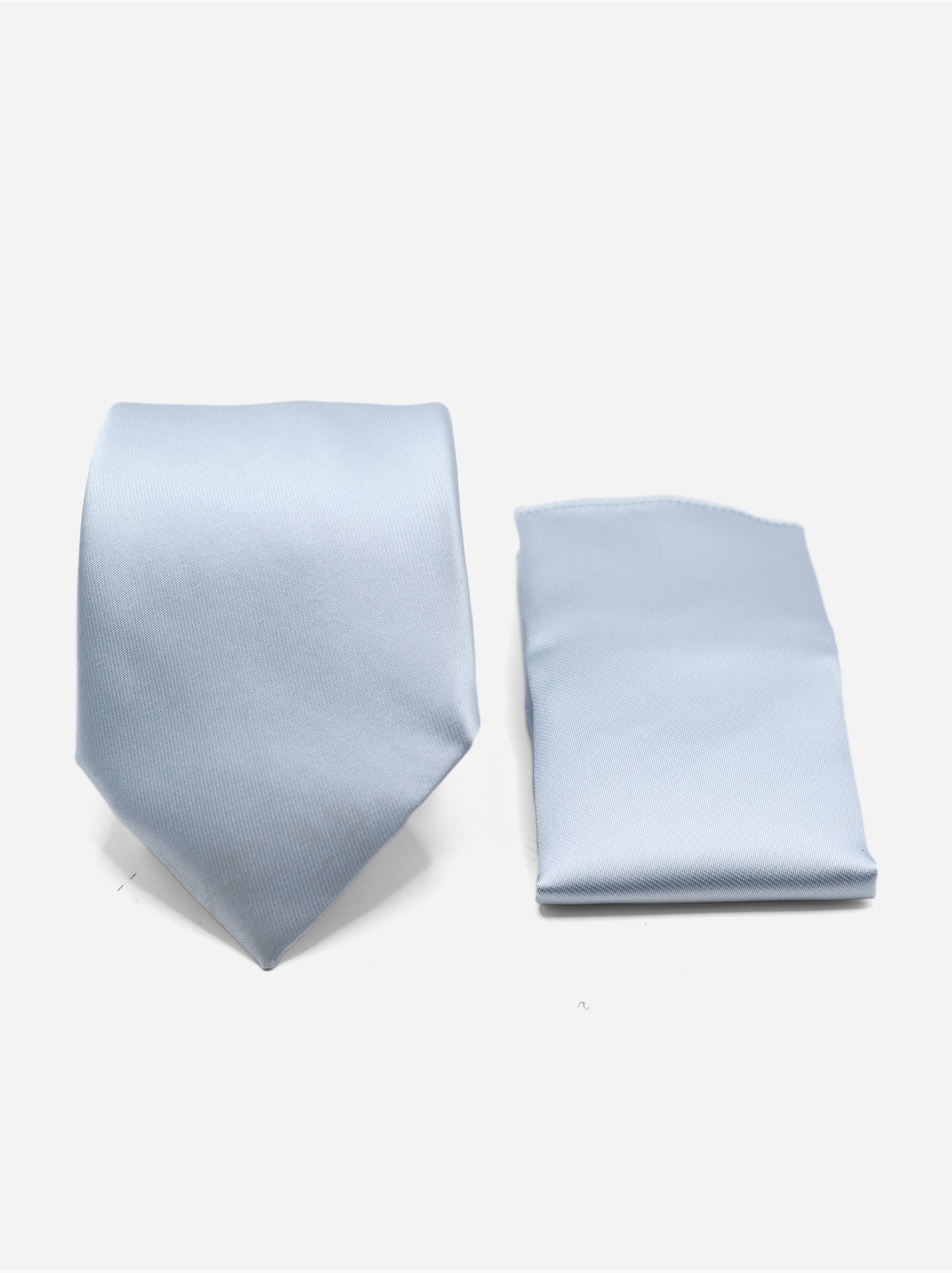 Cravate en coffret - Yves Enzo - Bleu gris