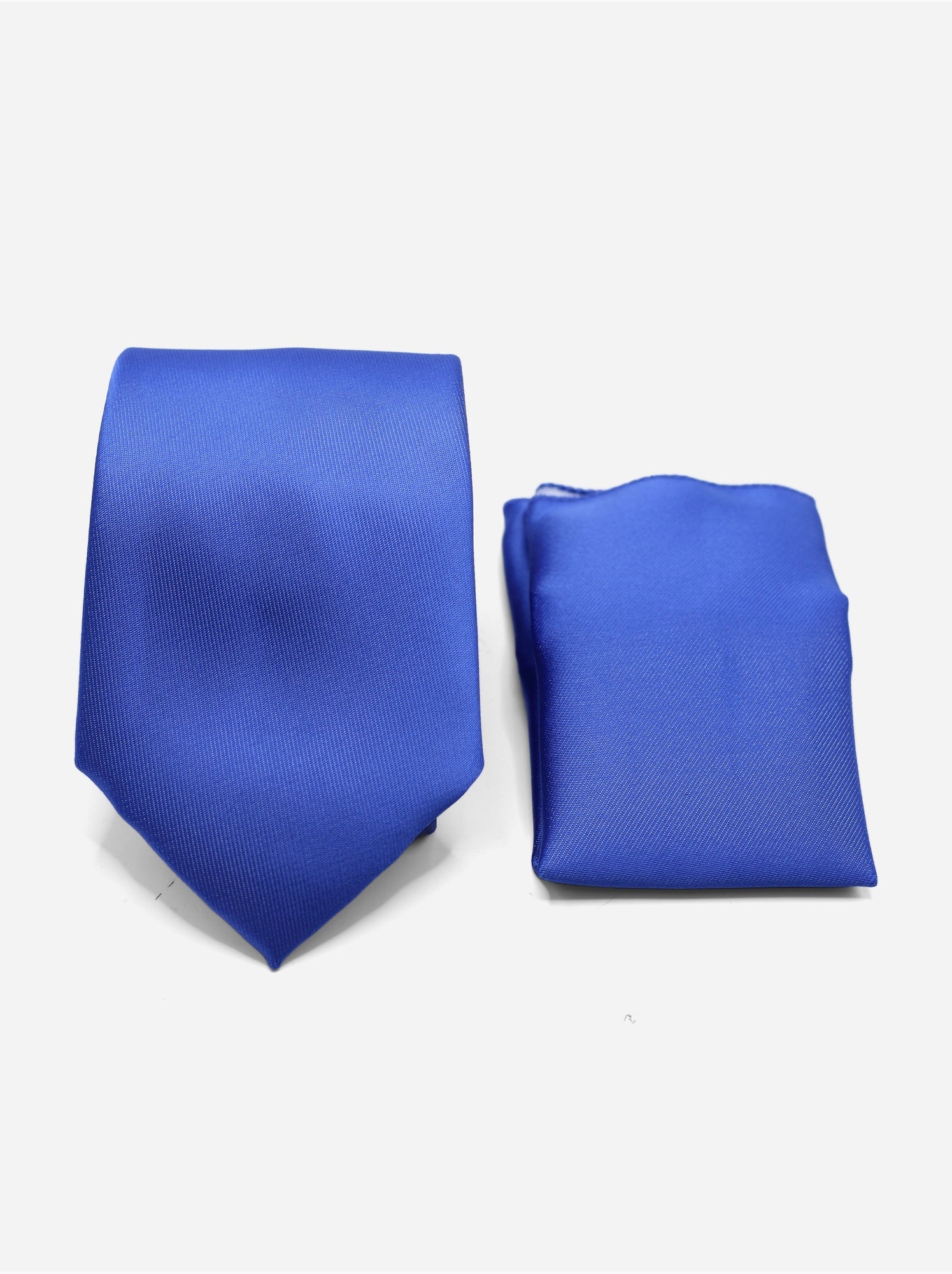Cravate en coffret - Yves Enzo - Bleu roi