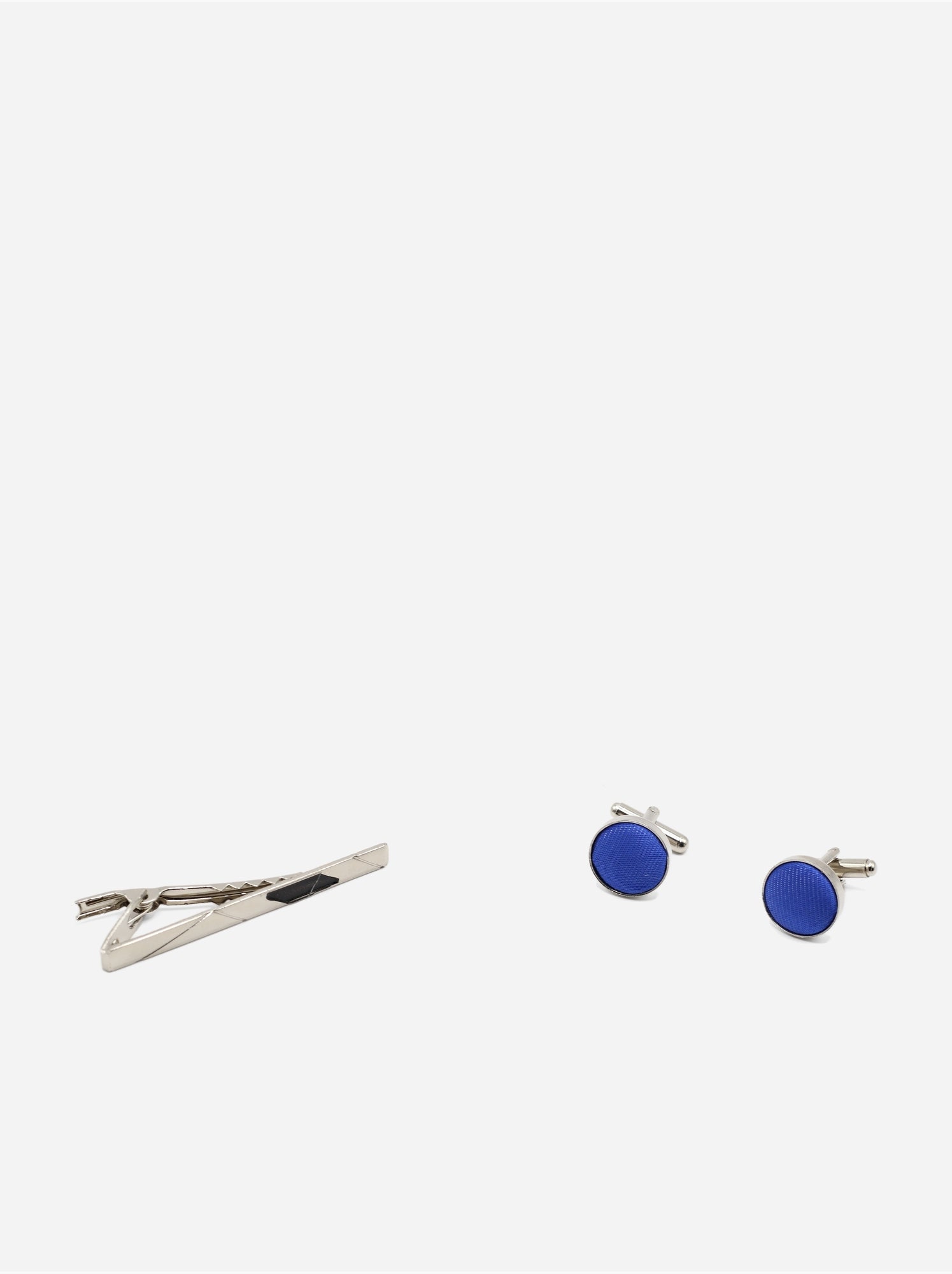 Cravate en coffret - Yves Enzo - Bleu roi