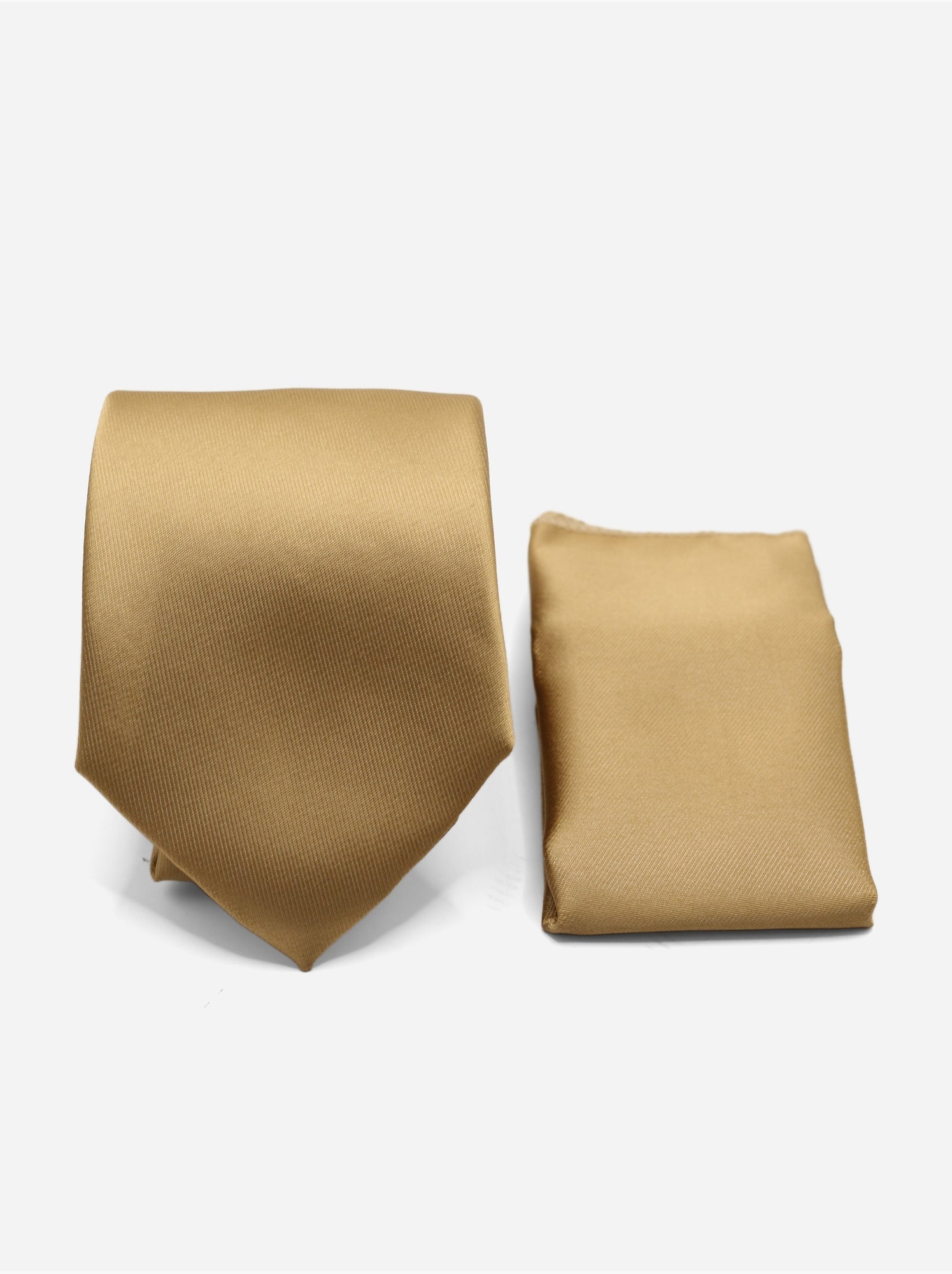 Cravate en coffret - Yves Enzo - Camel