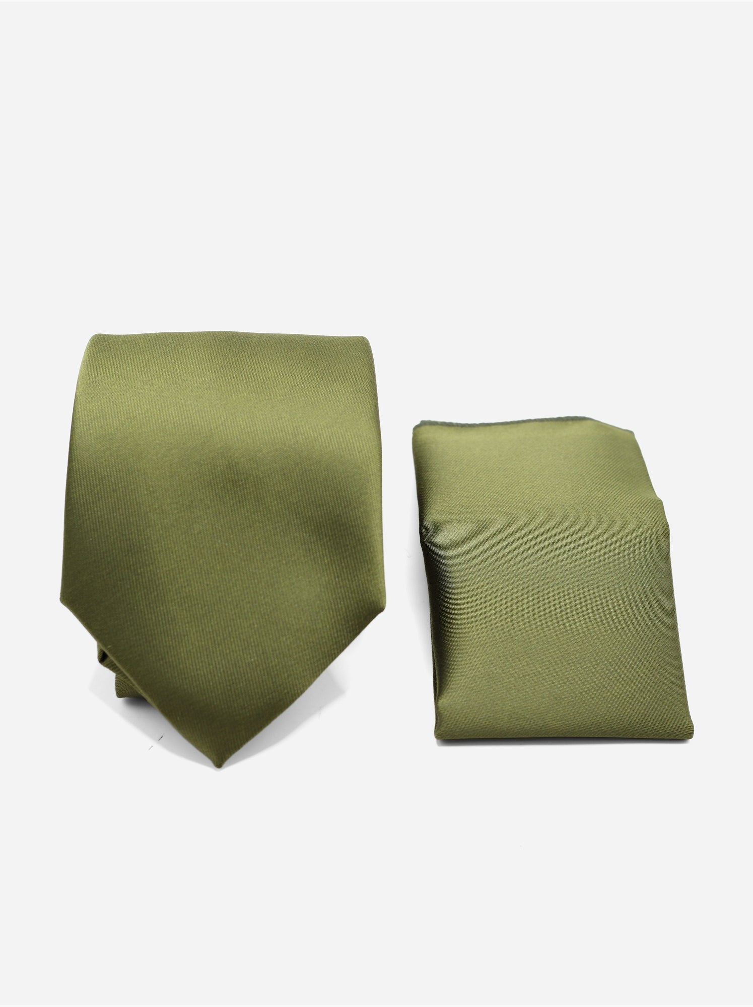 Cravate en coffret - Yves Enzo - Kaki