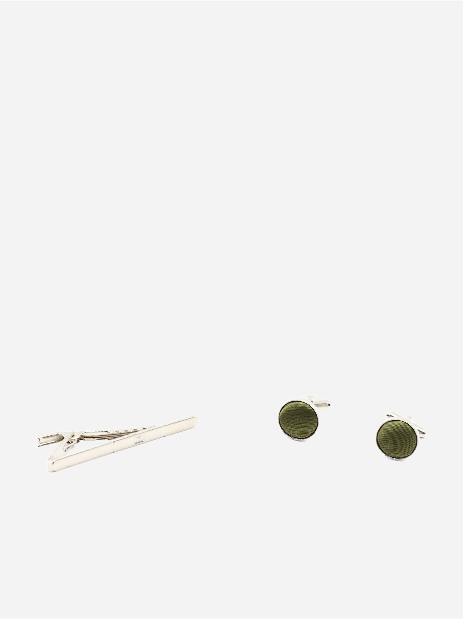 Cravate en coffret - Yves Enzo - Kaki