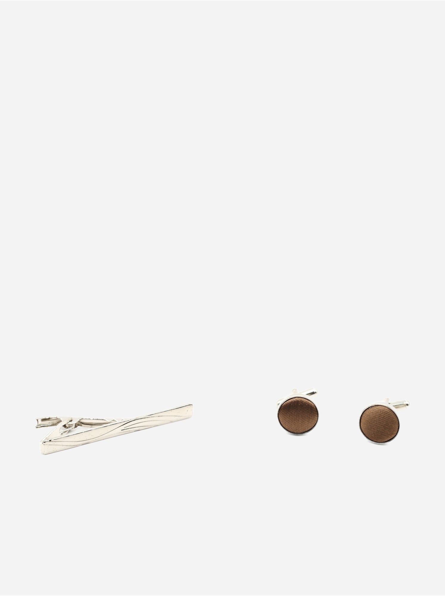 Cravate en coffret - Yves Enzo - Marron