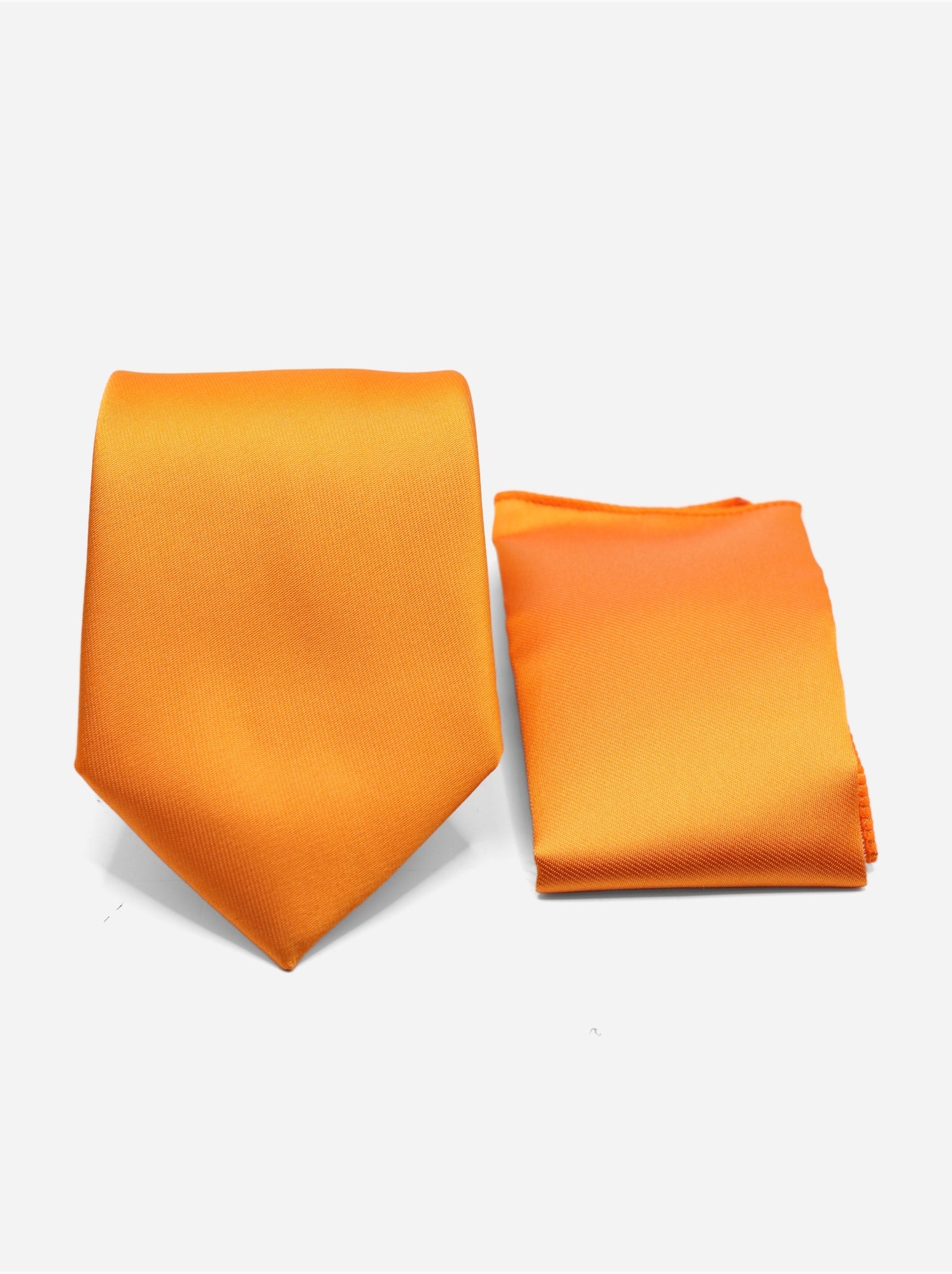 Cravate en coffret - Yves Enzo - Orange