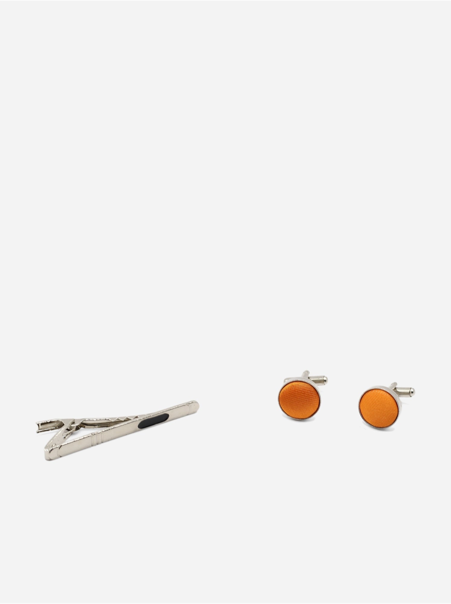 Cravate en coffret - Yves Enzo - Orange
