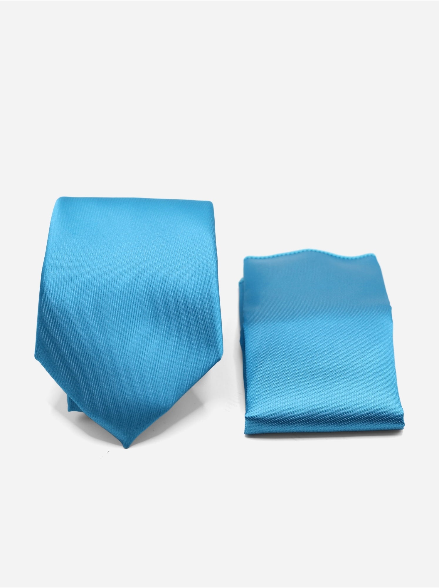 Cravate en coffret - Yves Enzo - Turquoise