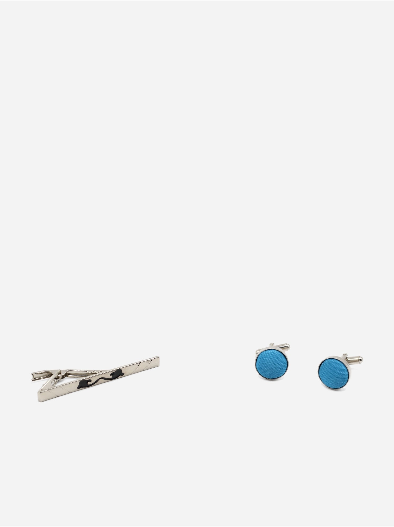 Cravate en coffret - Yves Enzo - Turquoise