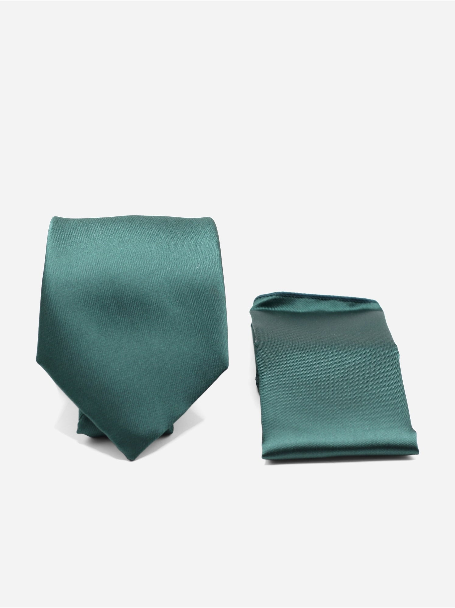 Cravate en coffret - Yves Enzo - Vert foncé