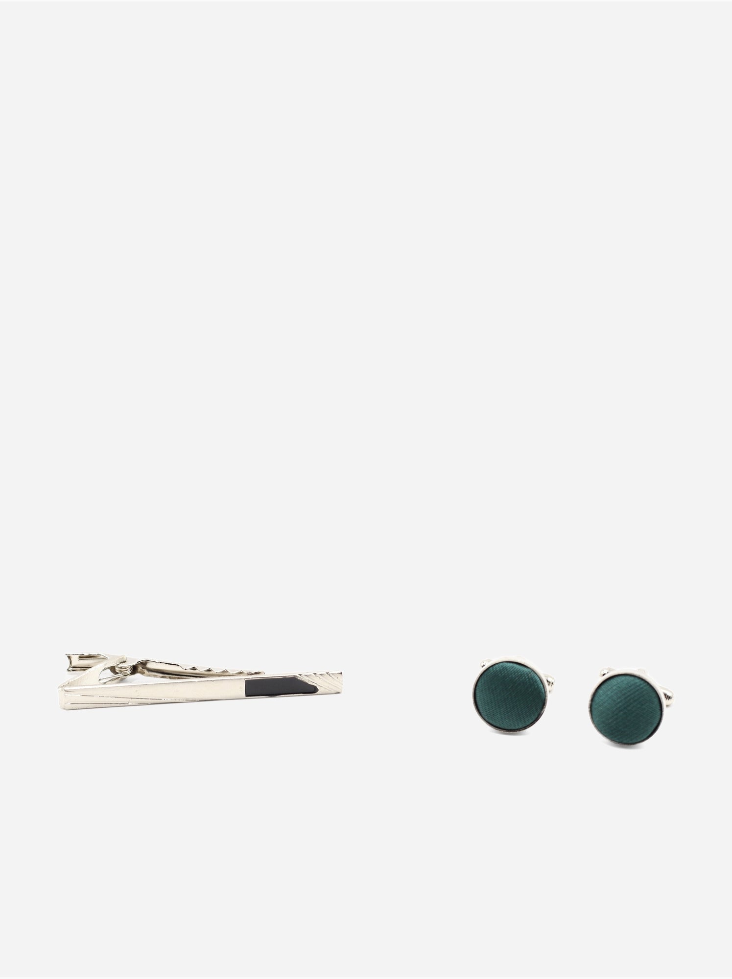 Cravate en coffret - Yves Enzo - Vert foncé