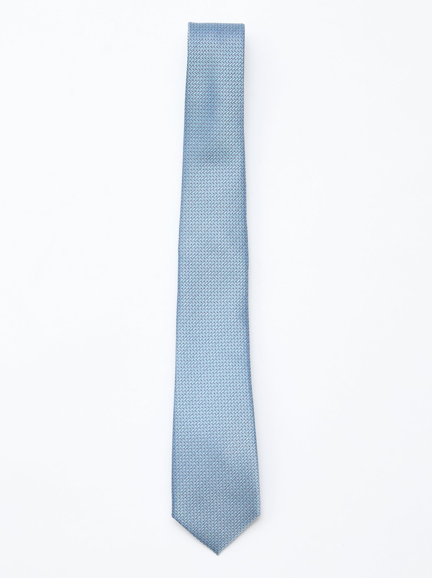 Cravate en satin - Bleu