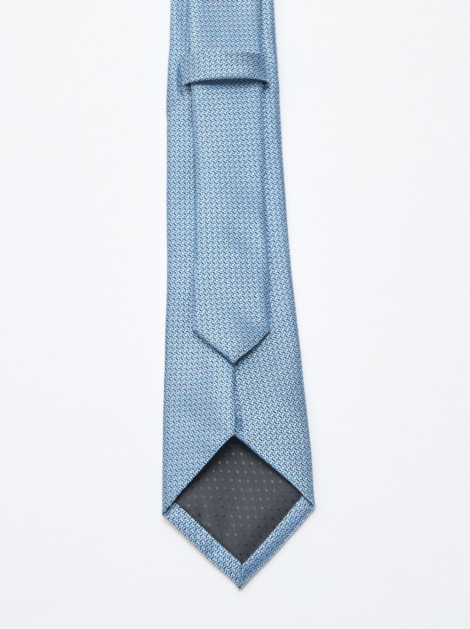 Cravate en satin - Bleu