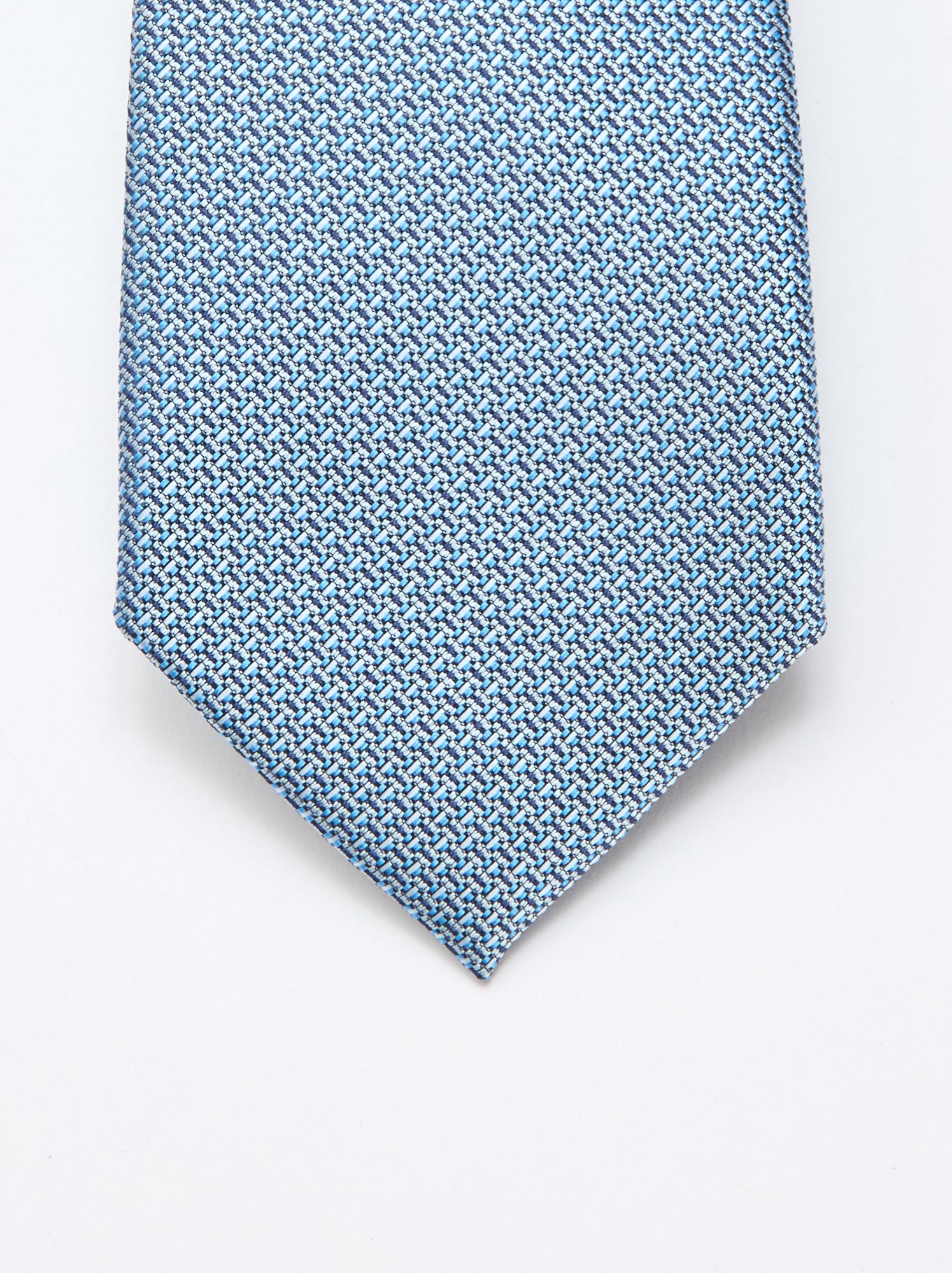 Cravate en satin - Bleu