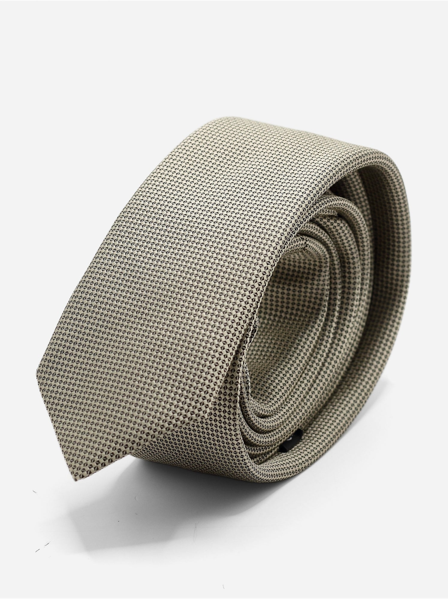 Cravate texturée - Beige