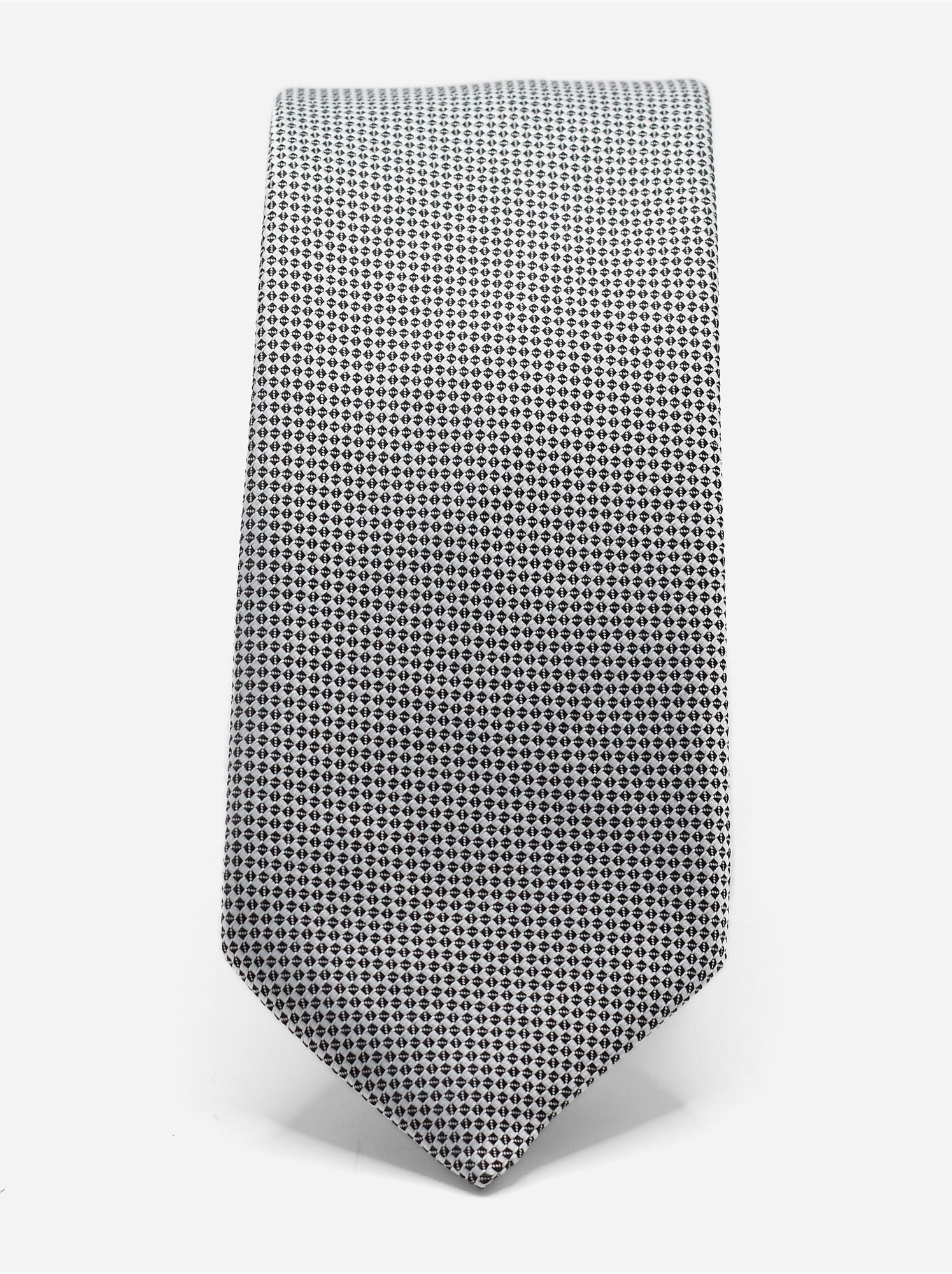 Cravate texturée - Gris