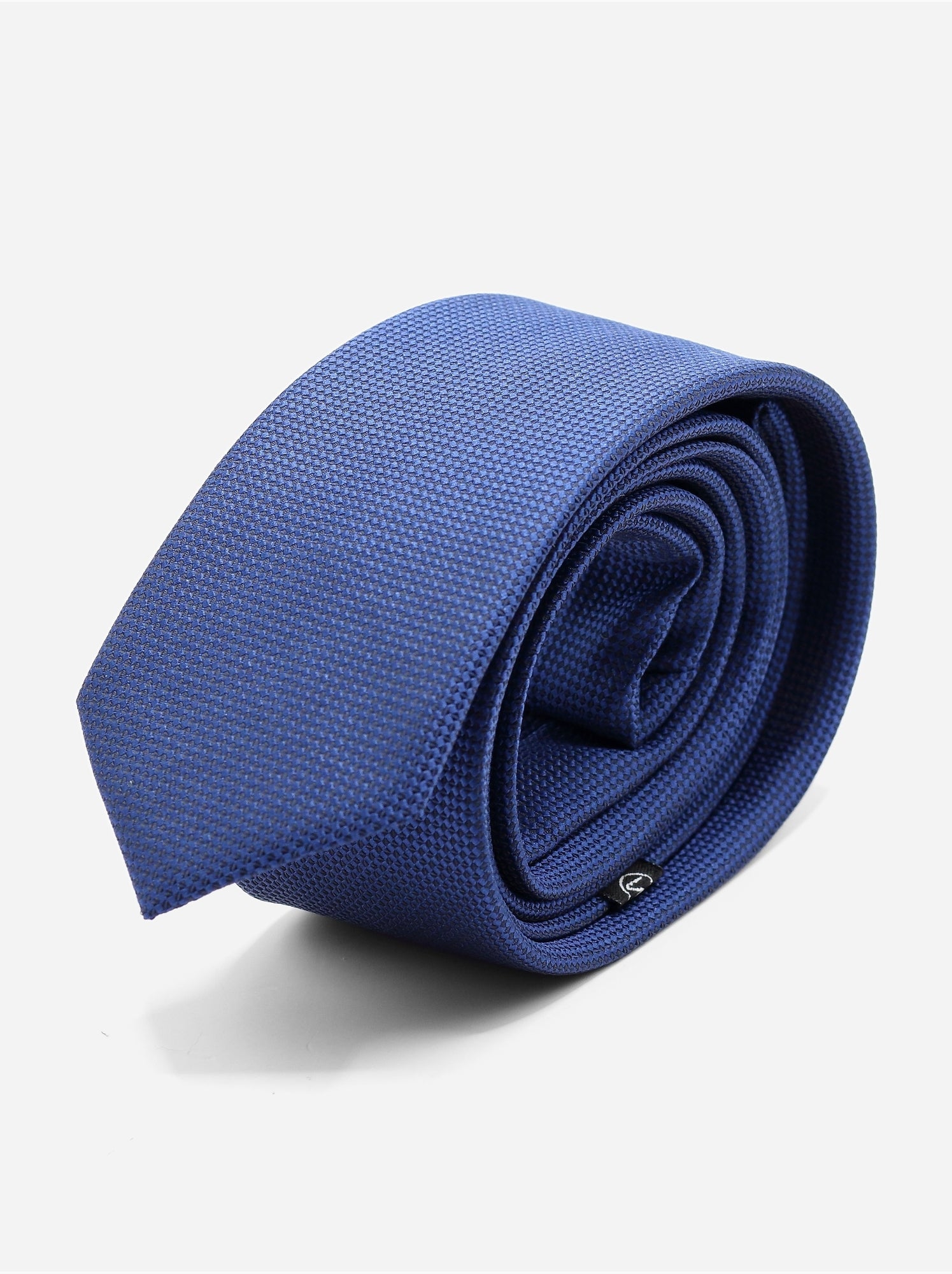 Cravate texturée - Indigo