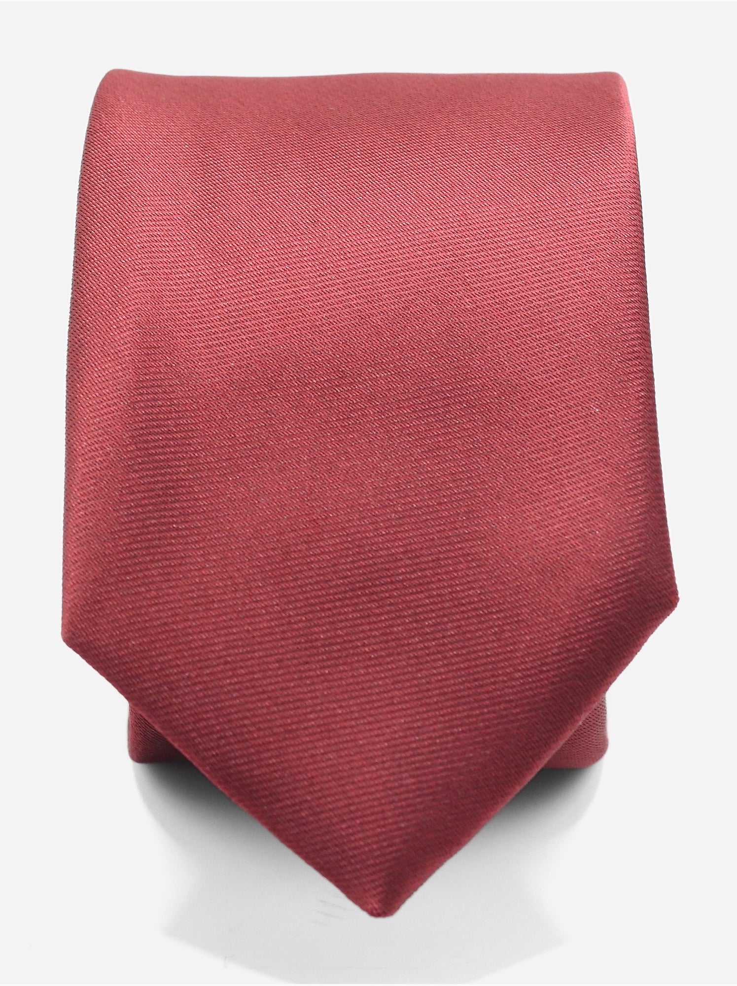 Cravate uni - Yves Enzo - Bordeaux