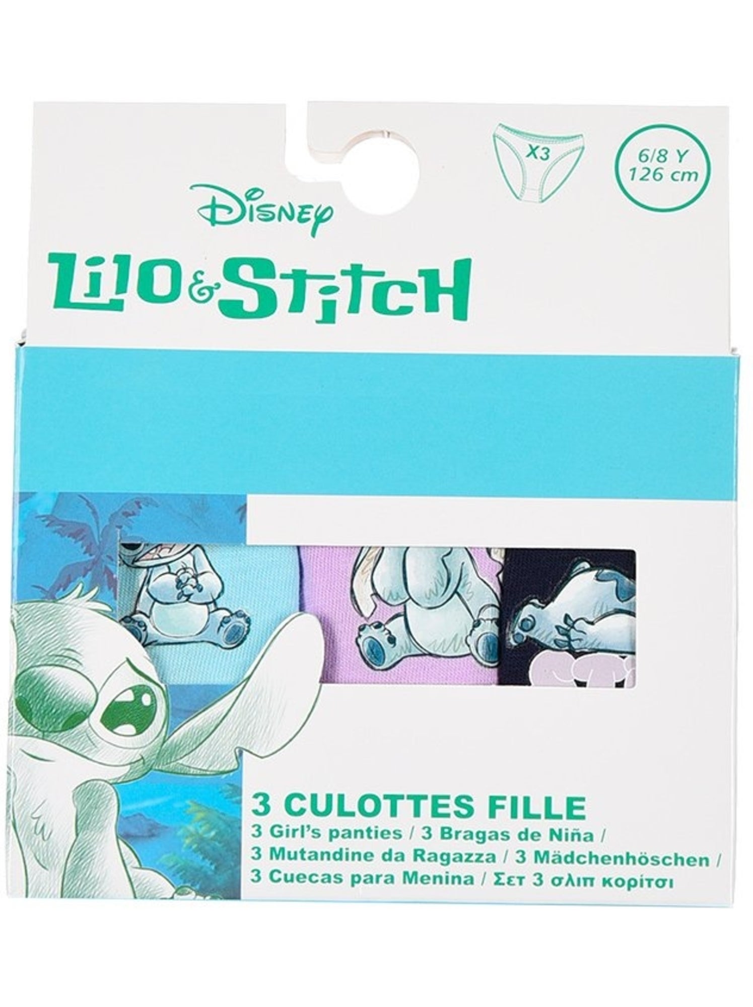 Culotte Lilo et Stitch | Licence Officielle - Multicolore