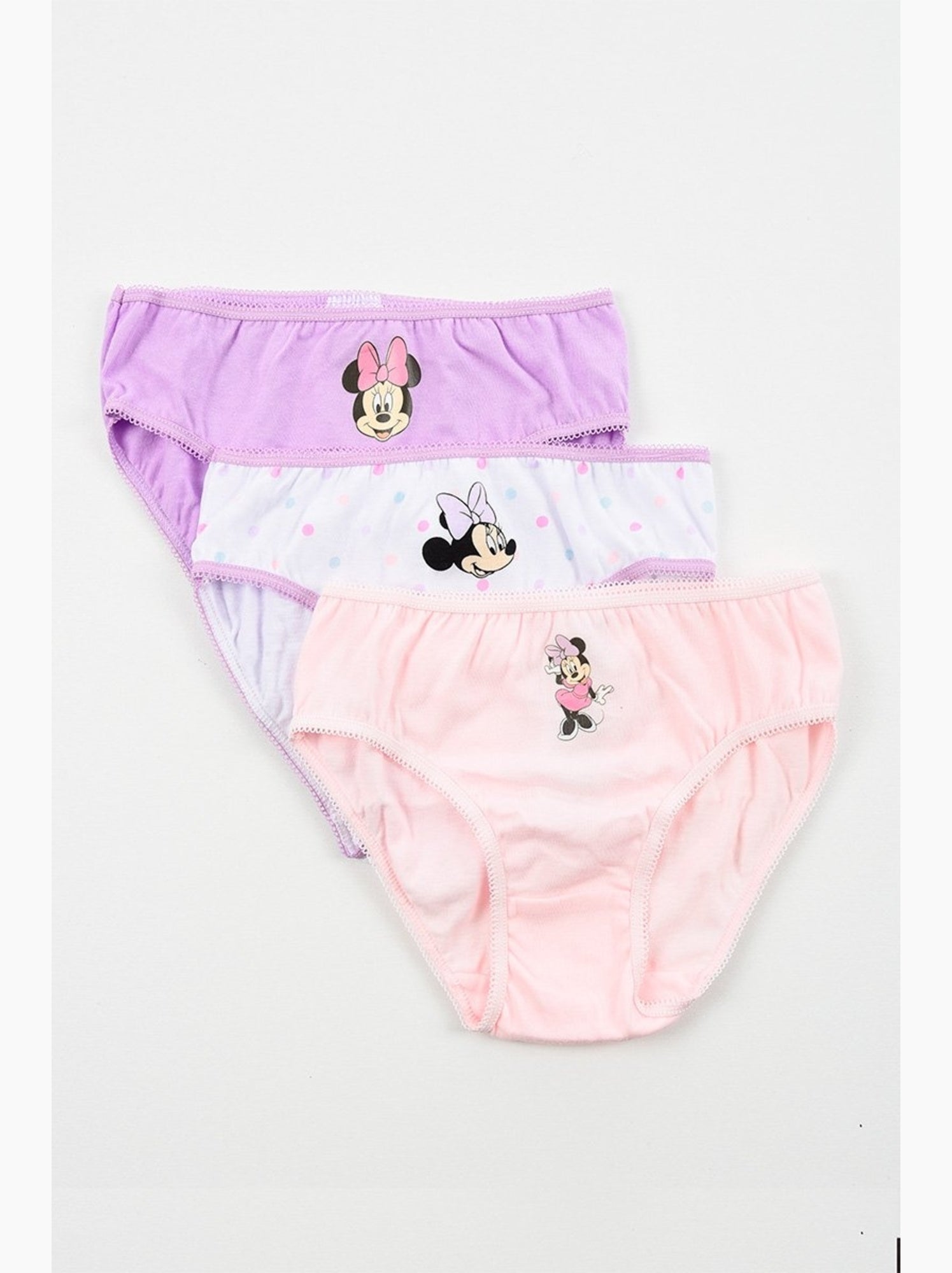 Culotte Minnie Mouse | Licence Officielle - Rose/Blanc
