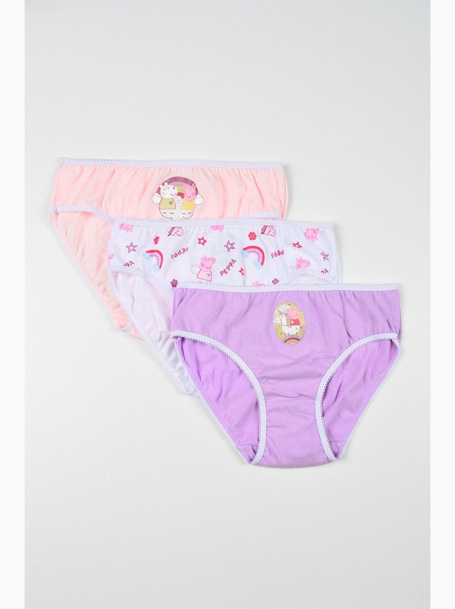 Culotte Peppa Pig | Licence Officielle - Rose/Blanc