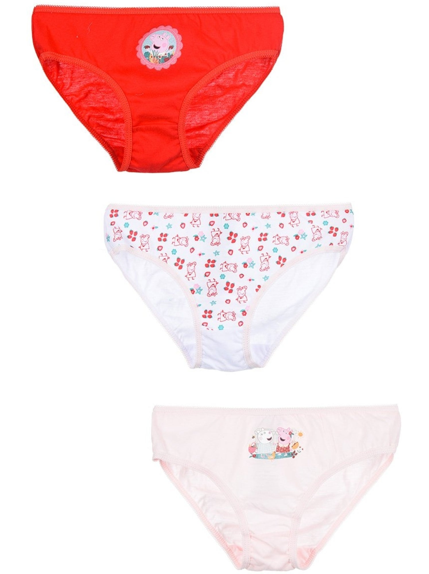 Culotte Peppa Pig | Licence Officielle - Rose/Blanc