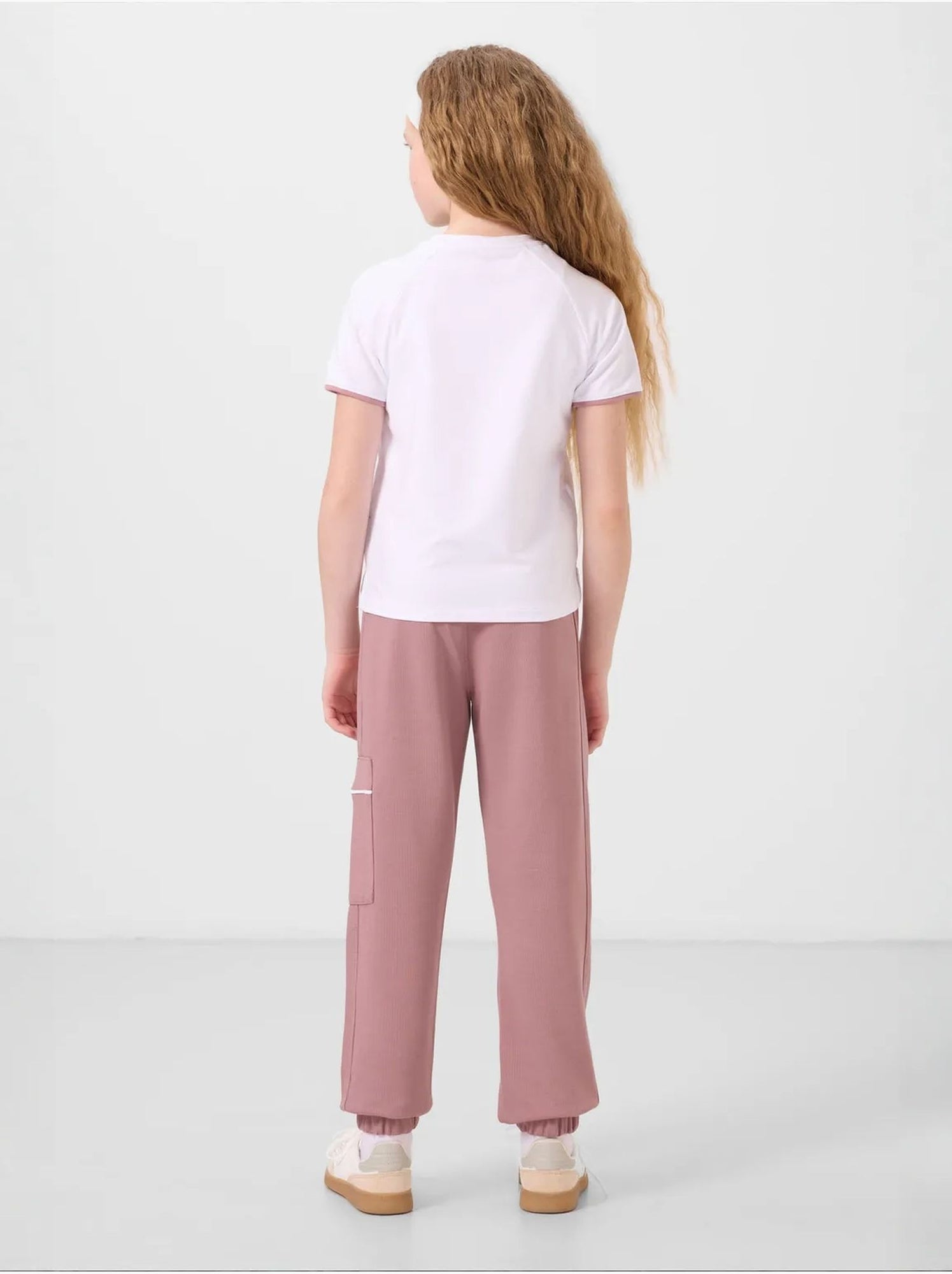Ensemble de pyjama unisexe en mélange de coton tommy - Mauve