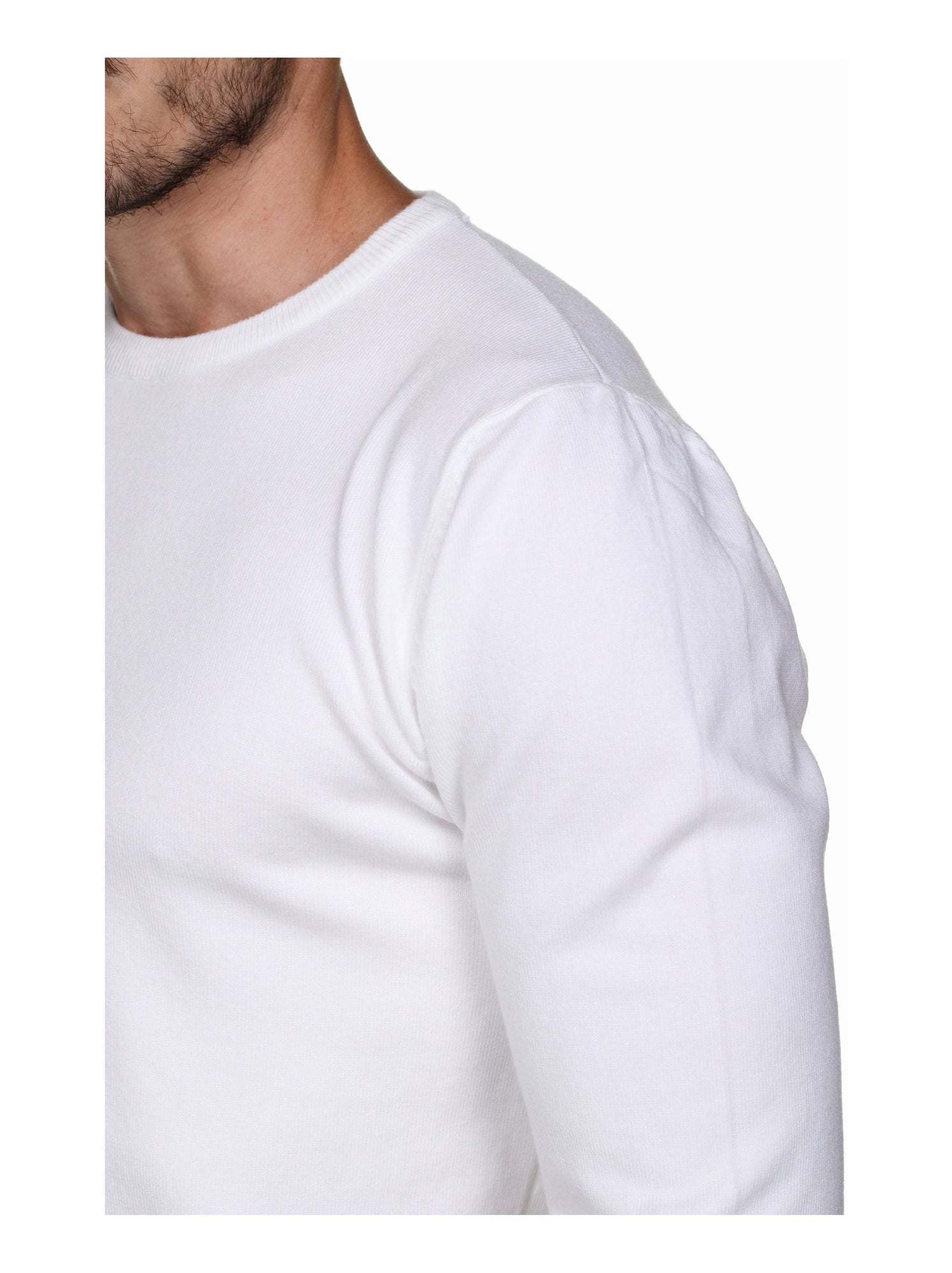 Pull col rond - Kenzarro - Blanc