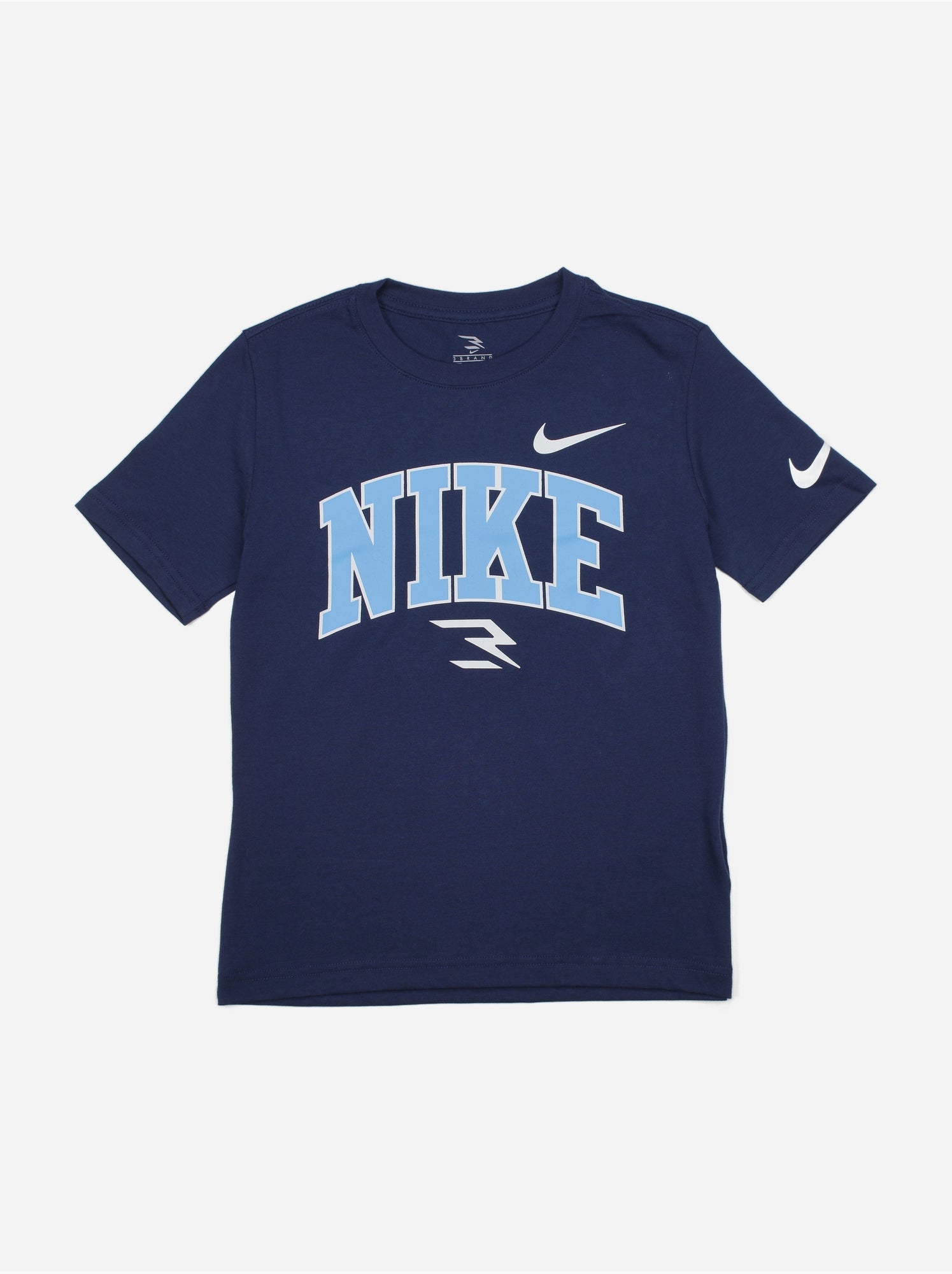 Tee shirt col rond - nike - Bleu foncé