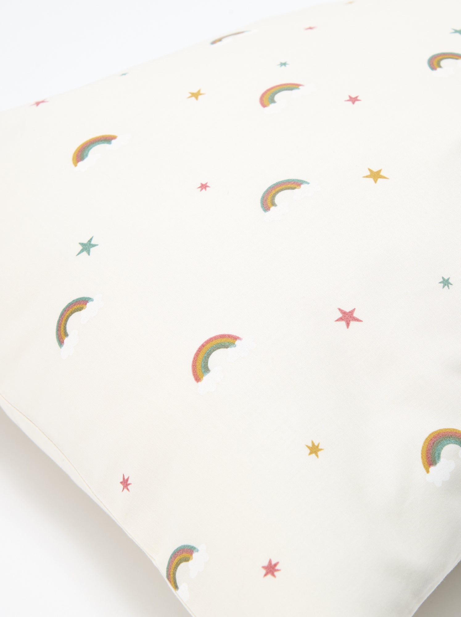 Parure de lit 1 personne 140x200 cm en coton - Beige (CGW85_10)