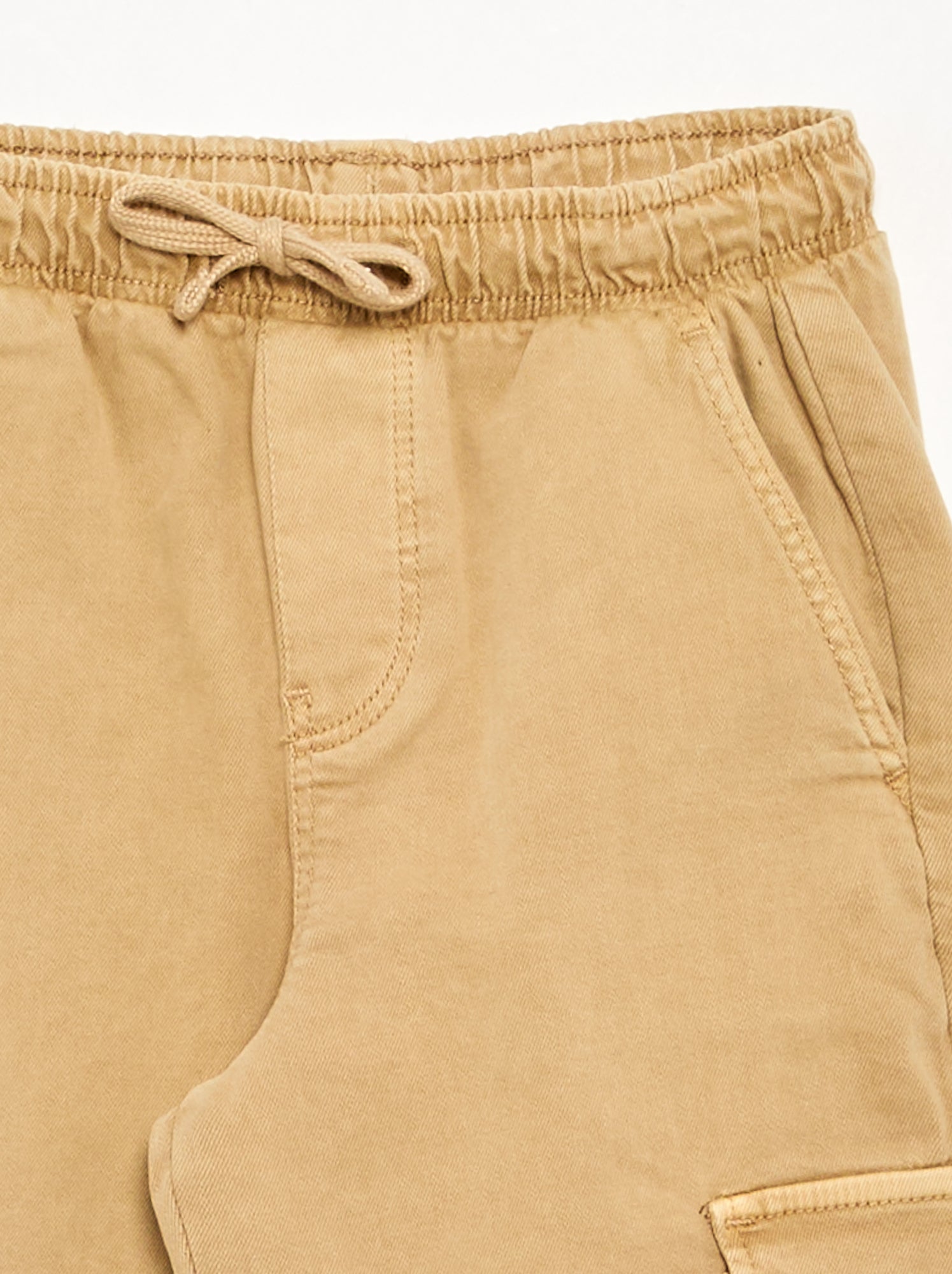 Pantalon forme jogging - Beige