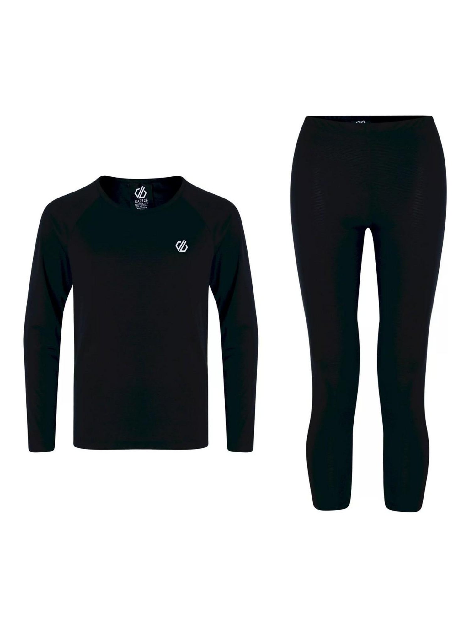 Dare 2B - Ensemble de sous-vêtements thermiques ELATE - Noir