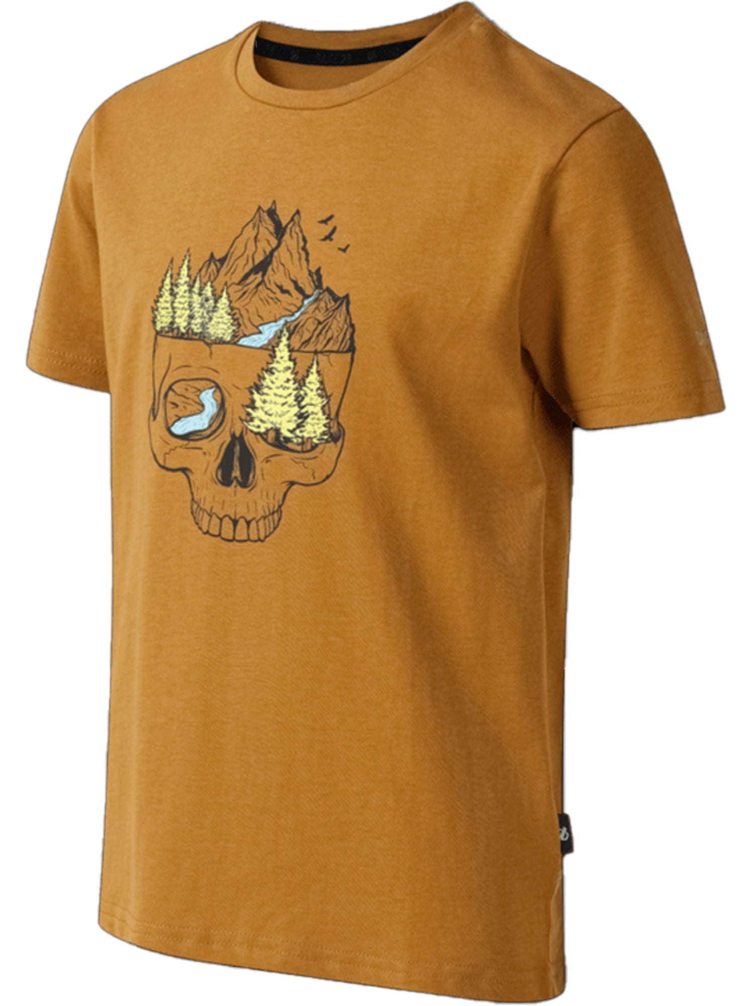 Dare 2B - T-shirt motif/style crâne TRAILBLAZER - Jaune