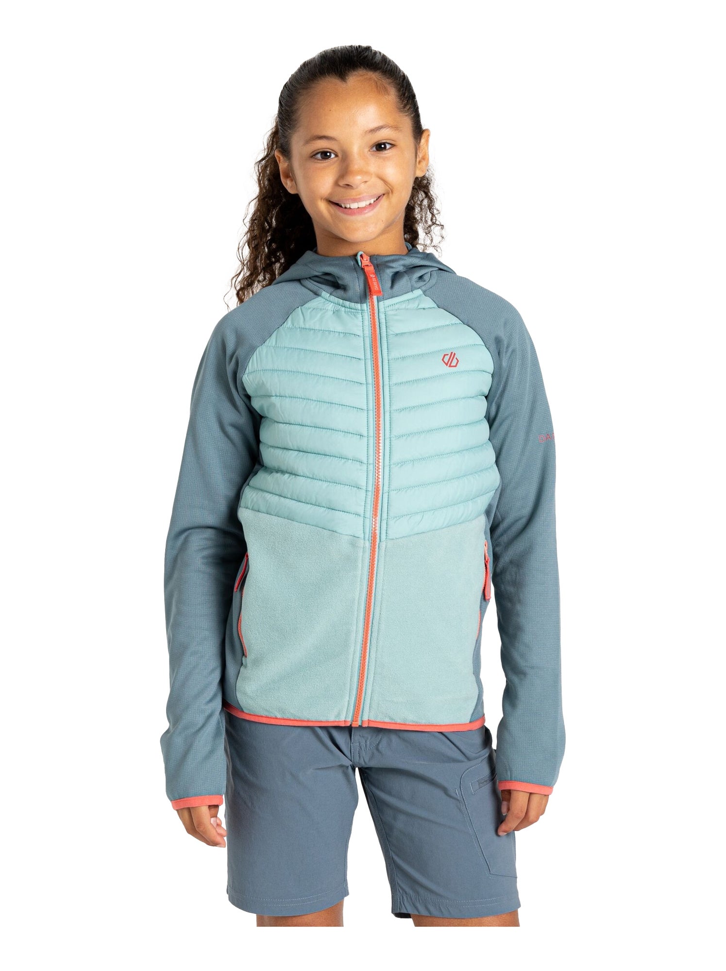Dare 2B - Veste hybride SWITCH OUT - Bleu gris