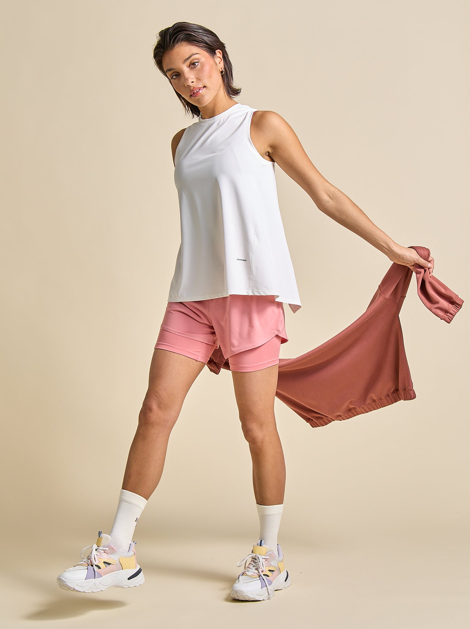Débardeur à emmanchures oversize - (ekstract) - Blanc