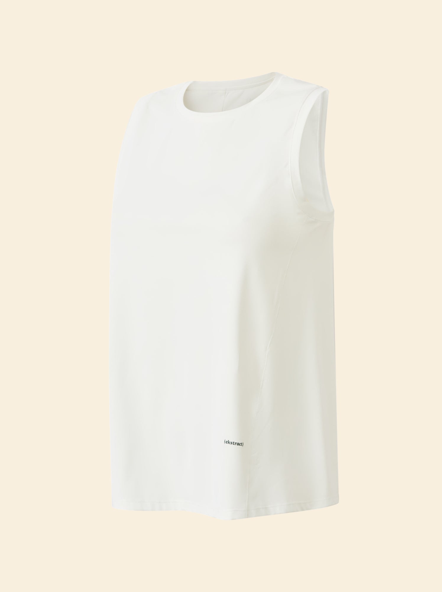 Débardeur à emmanchures oversize - (ekstract) - Blanc